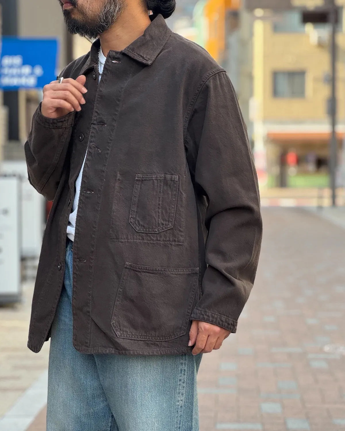 A.PRESSE / Vintage Denim Chore Jacket (26AAP-01-55)