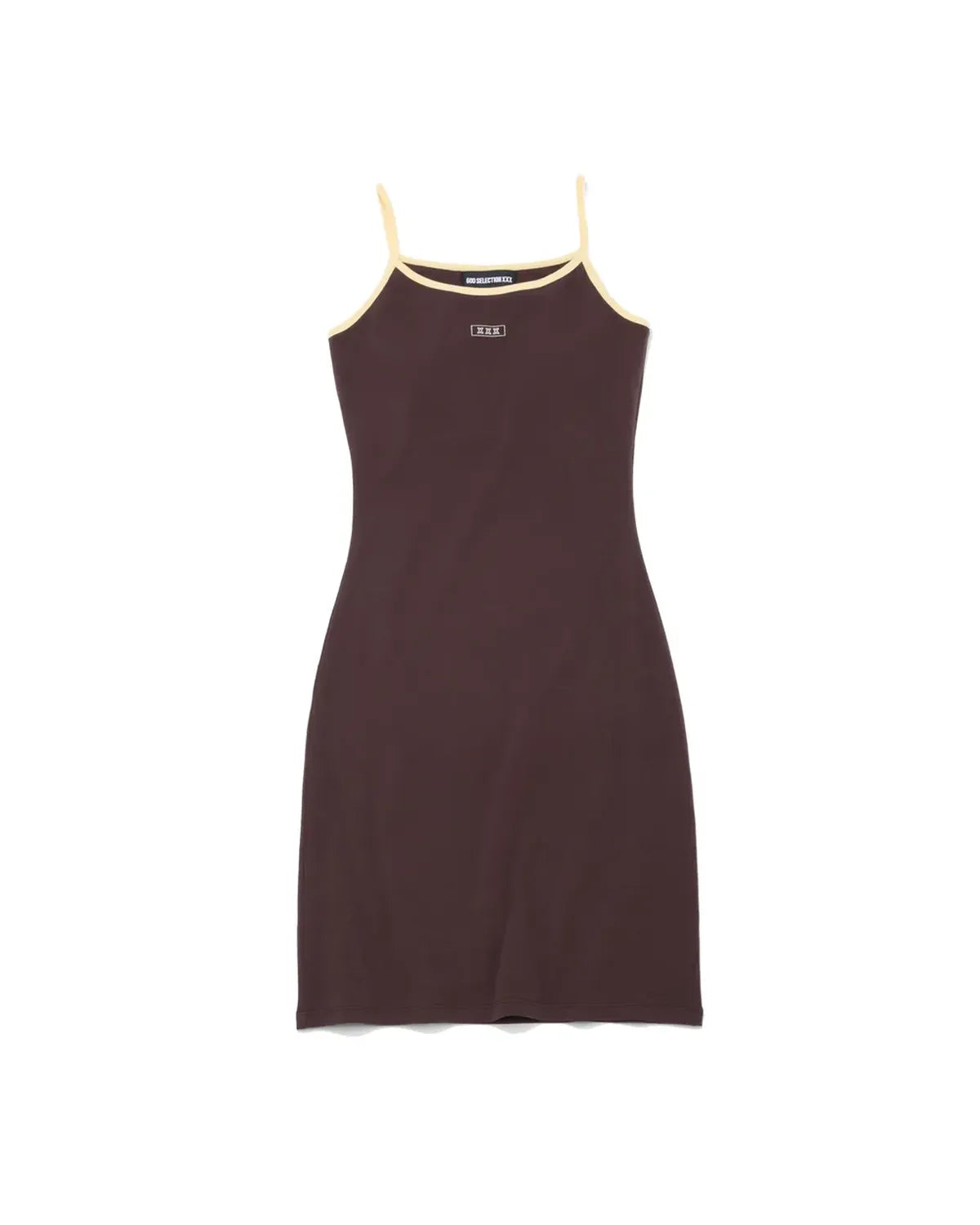 GOD SELECTION XXX / BICOLOR CAMI ONE-PIECE (GXL-S25-OP-01)