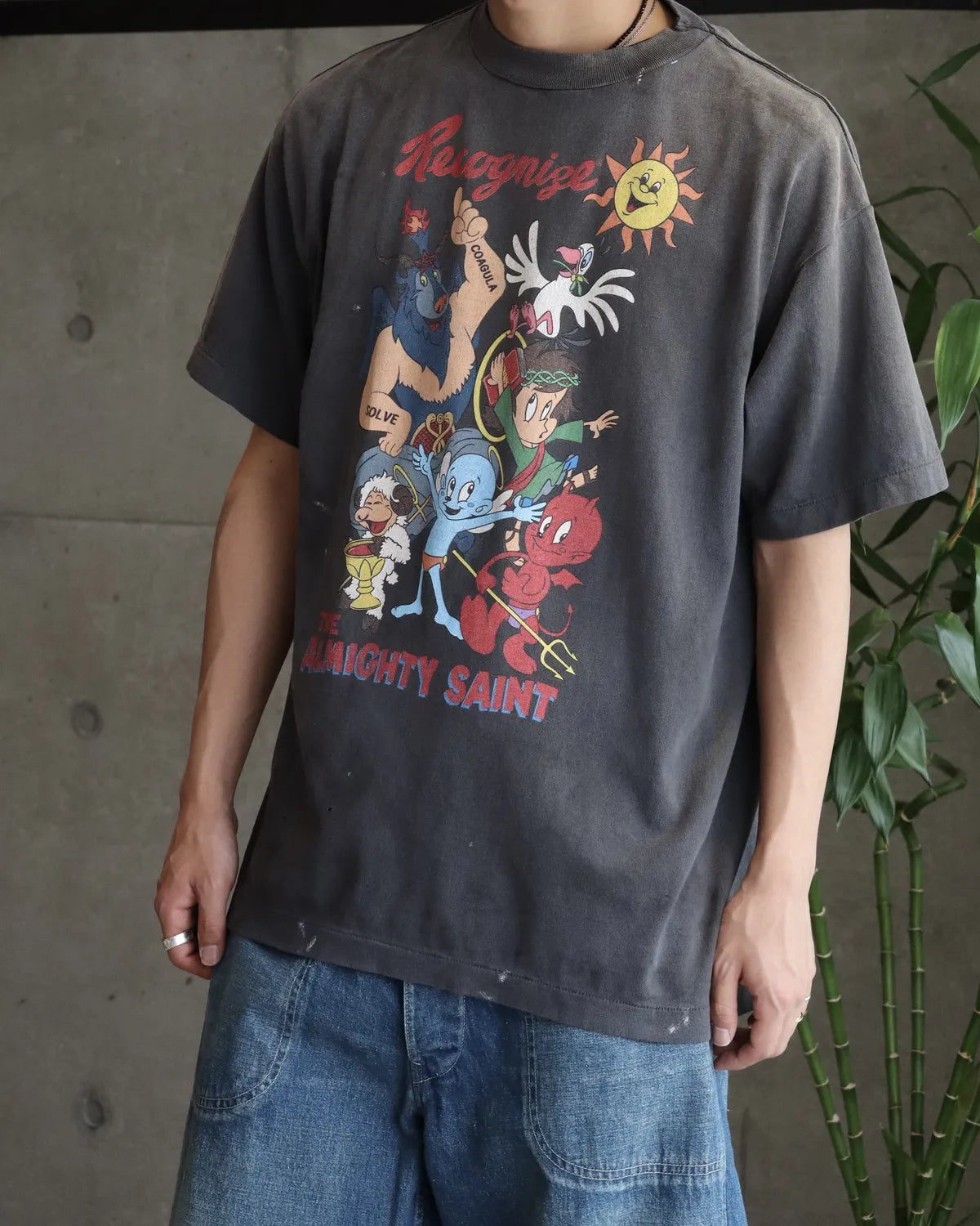 ©︎SAINT Mxxxxxx / SS T-SHIRT / ALMITHY SAINT (SM-MK8-0000-008)