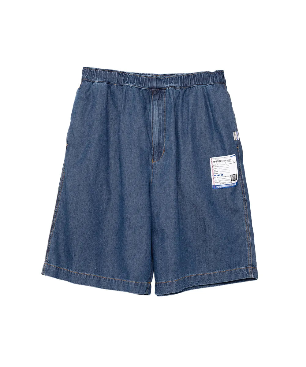 Maison MIHARA YASUHIRO / Cotton Tencel Denim Shorts (I12SP006)
