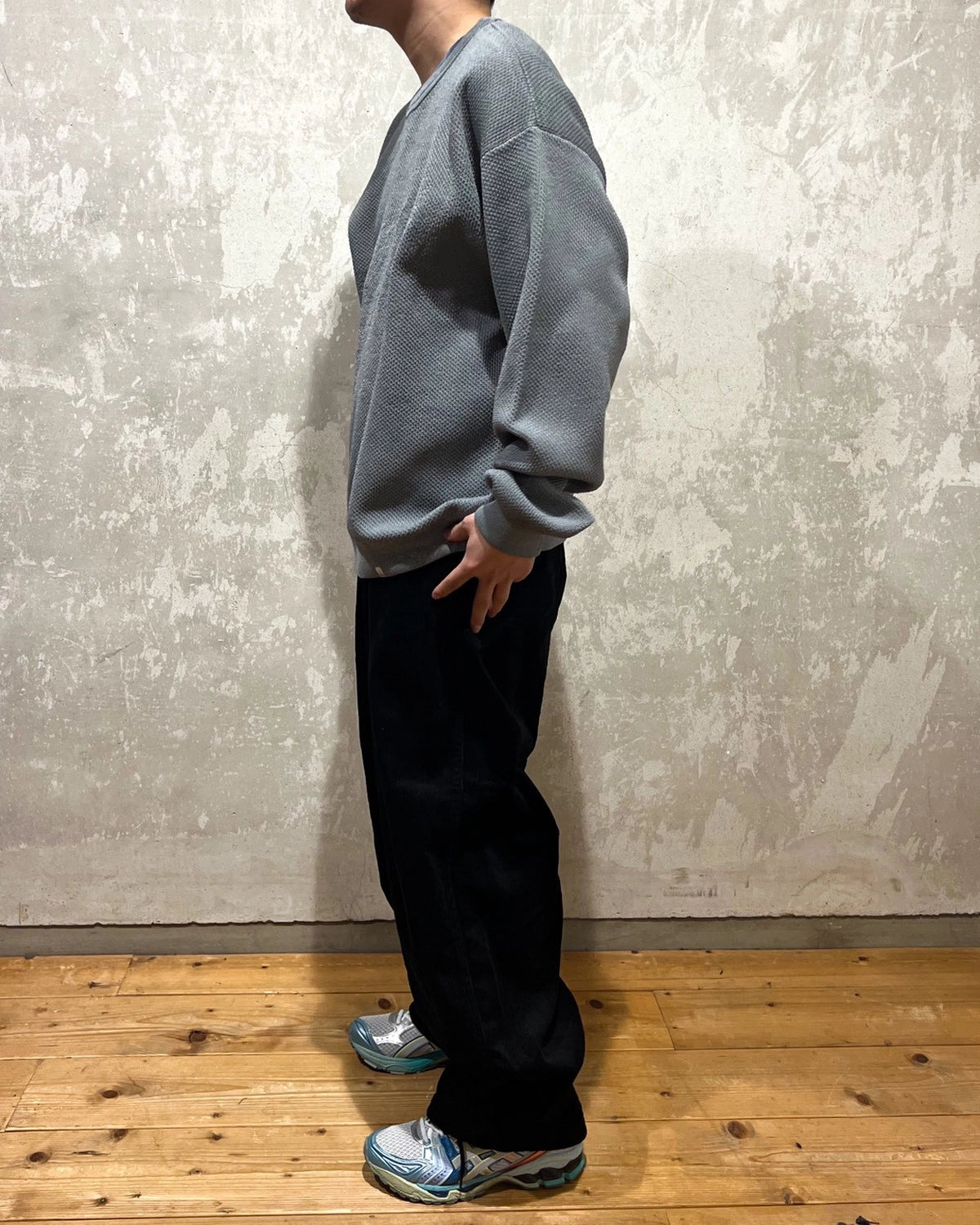 MAGIC STICK / 3M Galaxy Crew Knit (25FW-MS10-032)