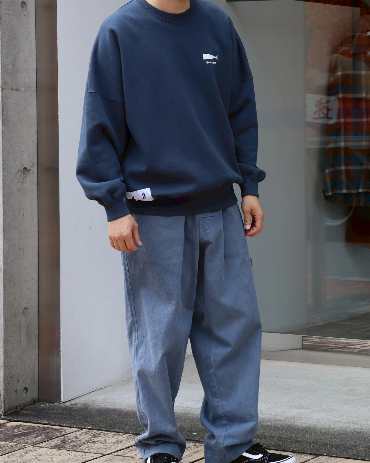 DESCENDANT / CACHALOT CREW NECK (252ATDS-CSM14)