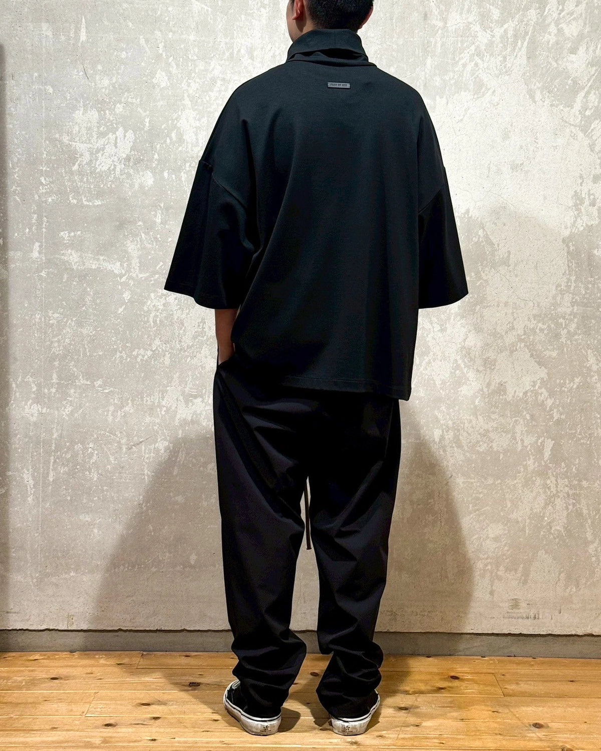 FEAR OF GOD / High Neck Short Sleeve Shirt (FGE250-519VIS)