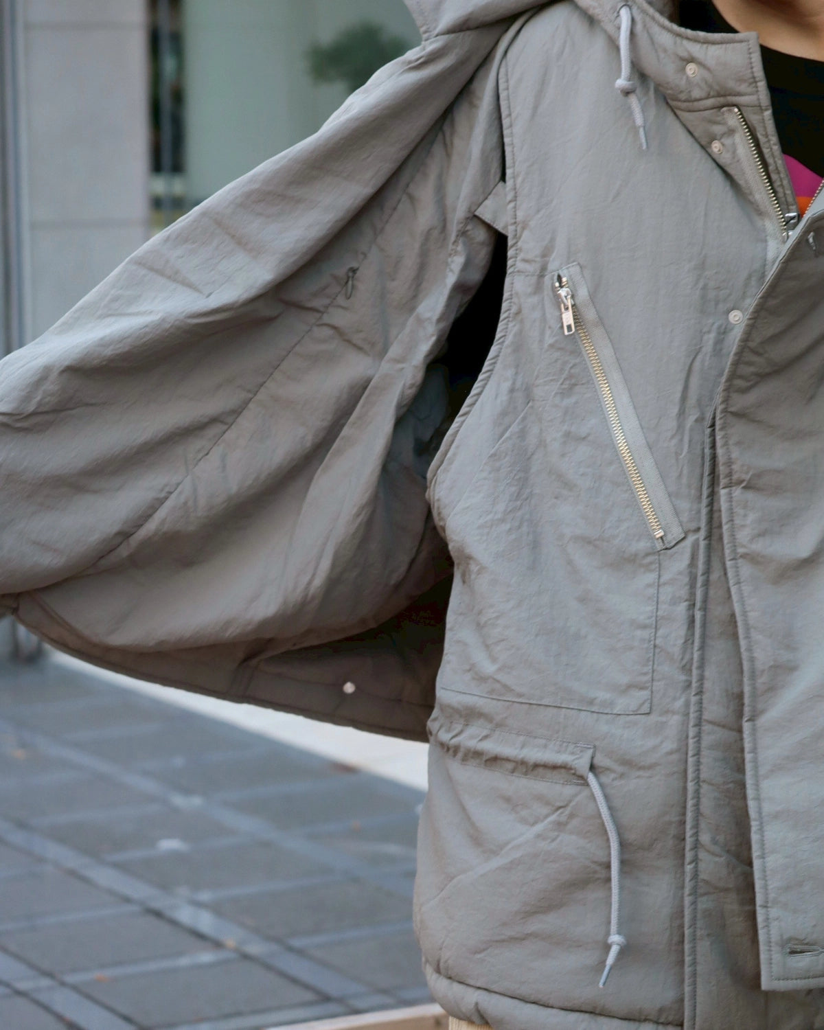 PHINGERIN / DOUBLE CUSHY HOODED JACKET (PD-252-JK-011)
