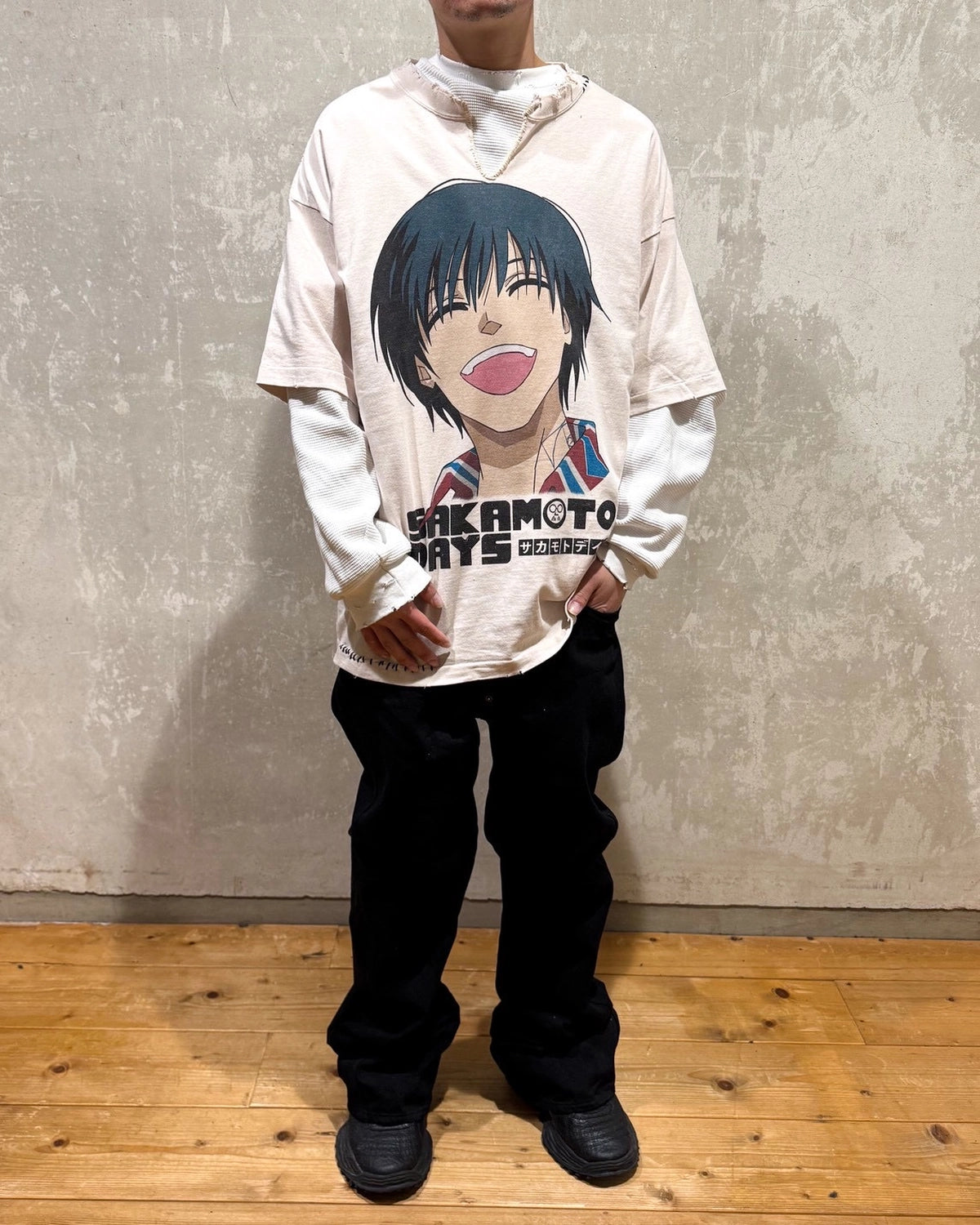 THE SUGAR PUNCH × MINUS × SAKAMOTO DAYS / S/S T-Shirt -NAGUMO- (TSMM25SM001)