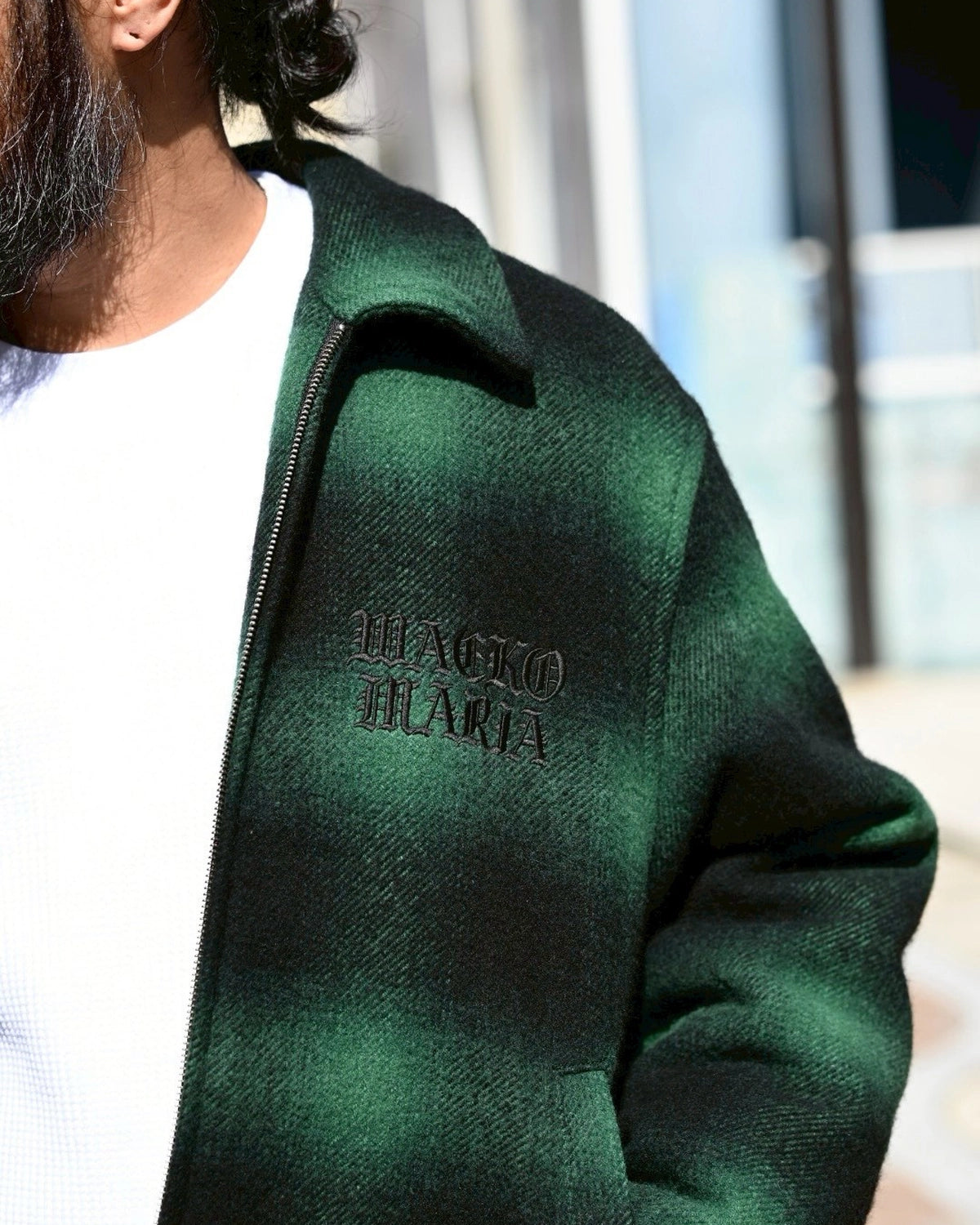 WACKO MARIA / OMBRE CHECK 50'S JACKET -TYPE-2- (25FW-WMO-BL19)