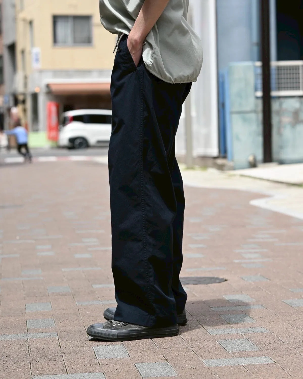 nanamica / Side Belt Wide Pants (S25SC107)