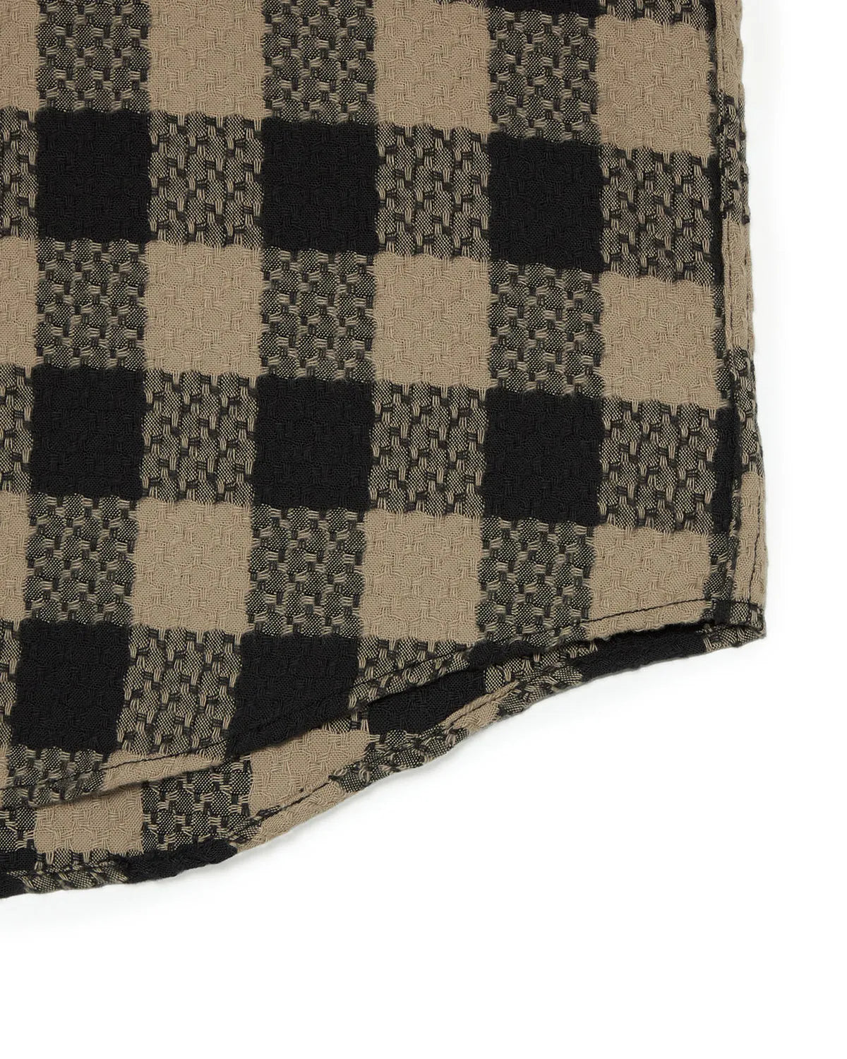 nanamica / OOAL Block Check Jacquard Shirt (S26FG017)
