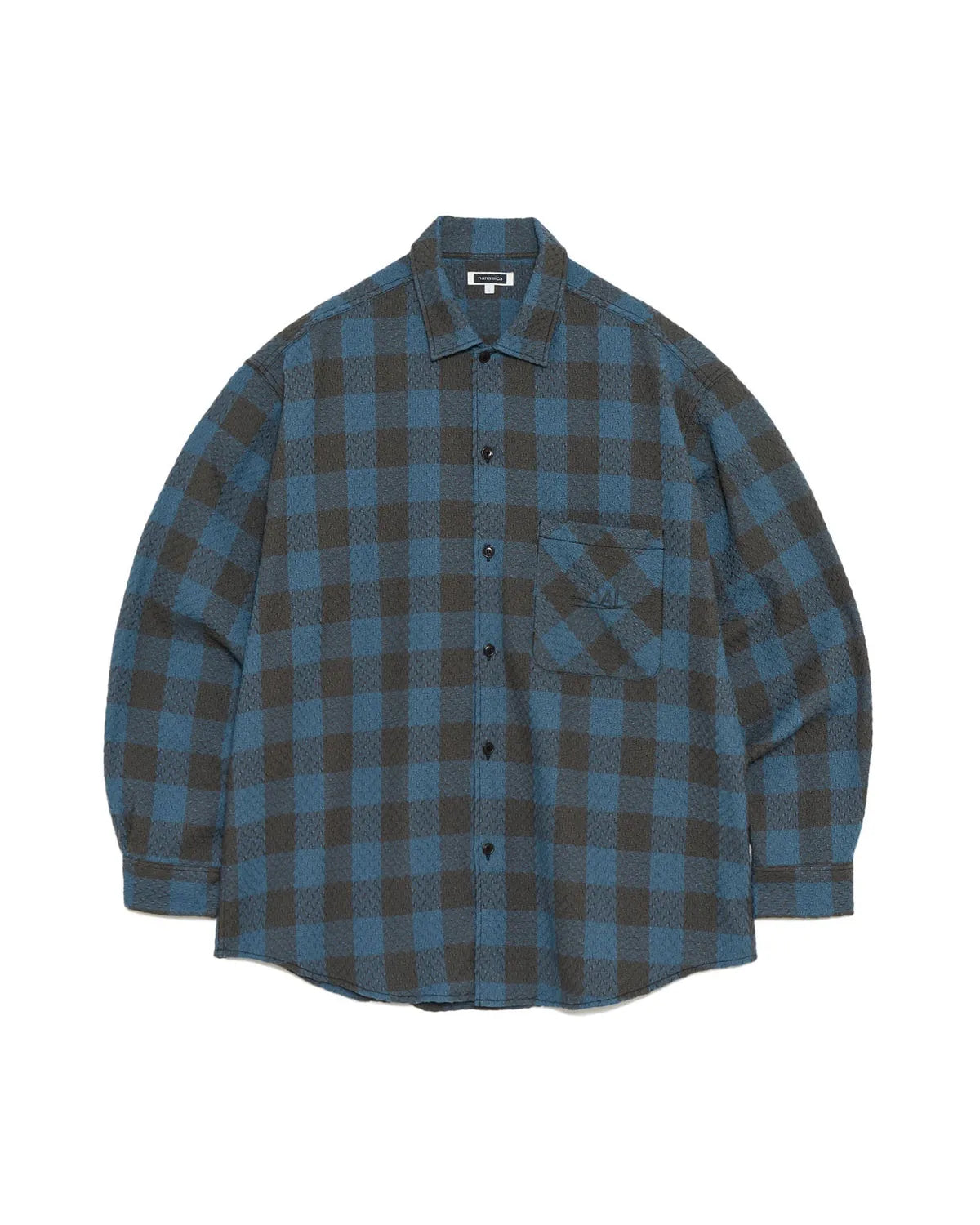 nanamica / OOAL Block Check Jacquard Shirt (S26FG017)