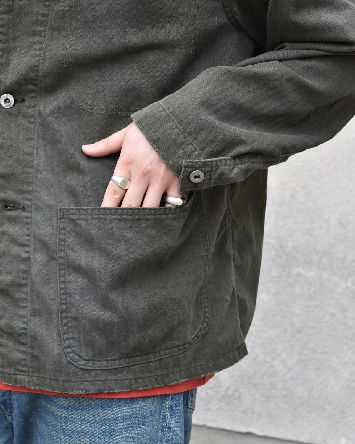 A.PRESSE / Vintage P41 Military Jacket (25SAP-01-20H)