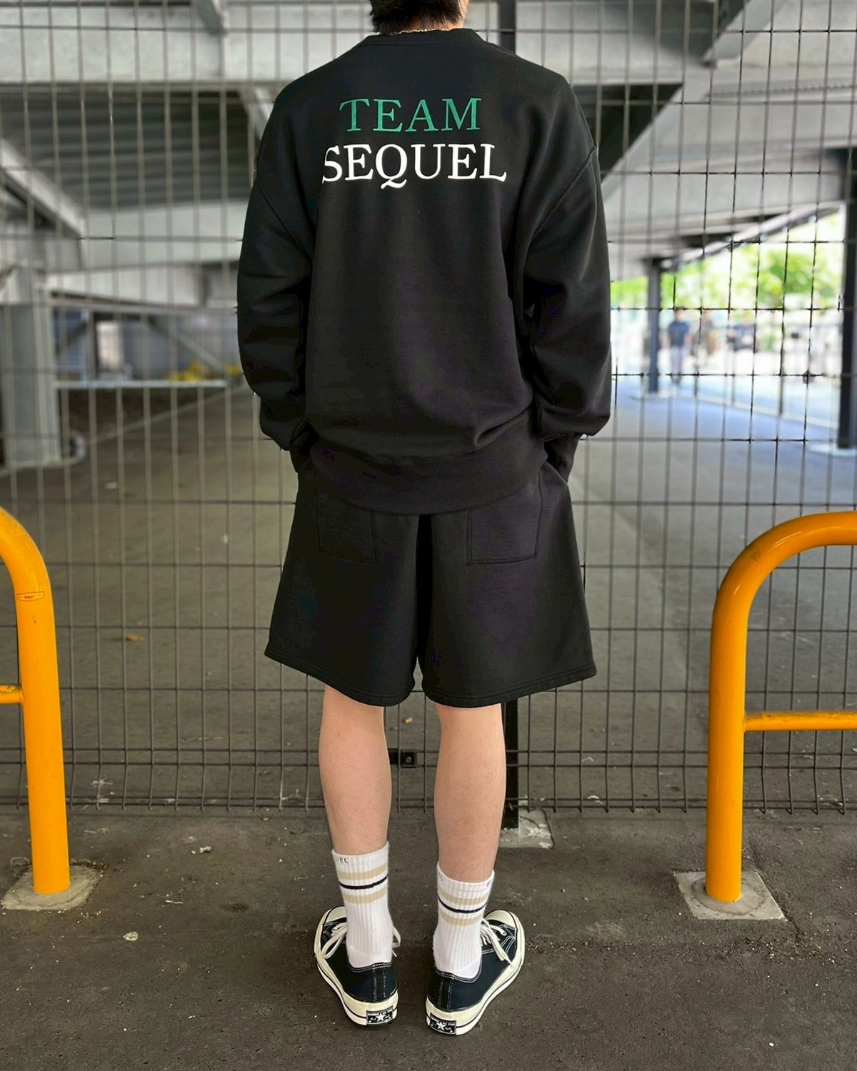 SEQUEL / T/C裏毛 SWEAT SHORT PANTS (SQ-25SS-SP-01)