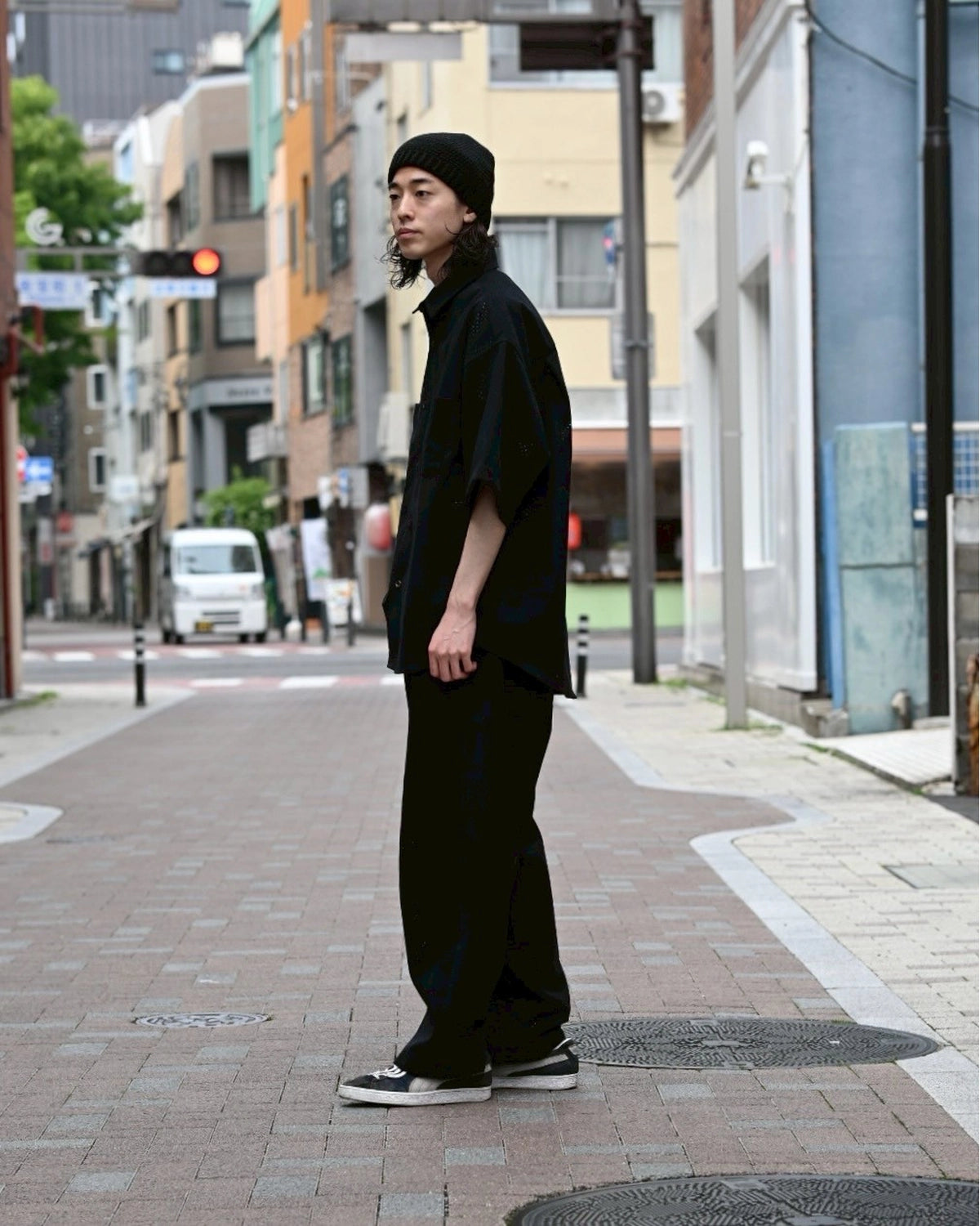 COOTIE PRODUCTIONS® / Punching Faux Suede Work S/S Shirt (CTE-25S412)