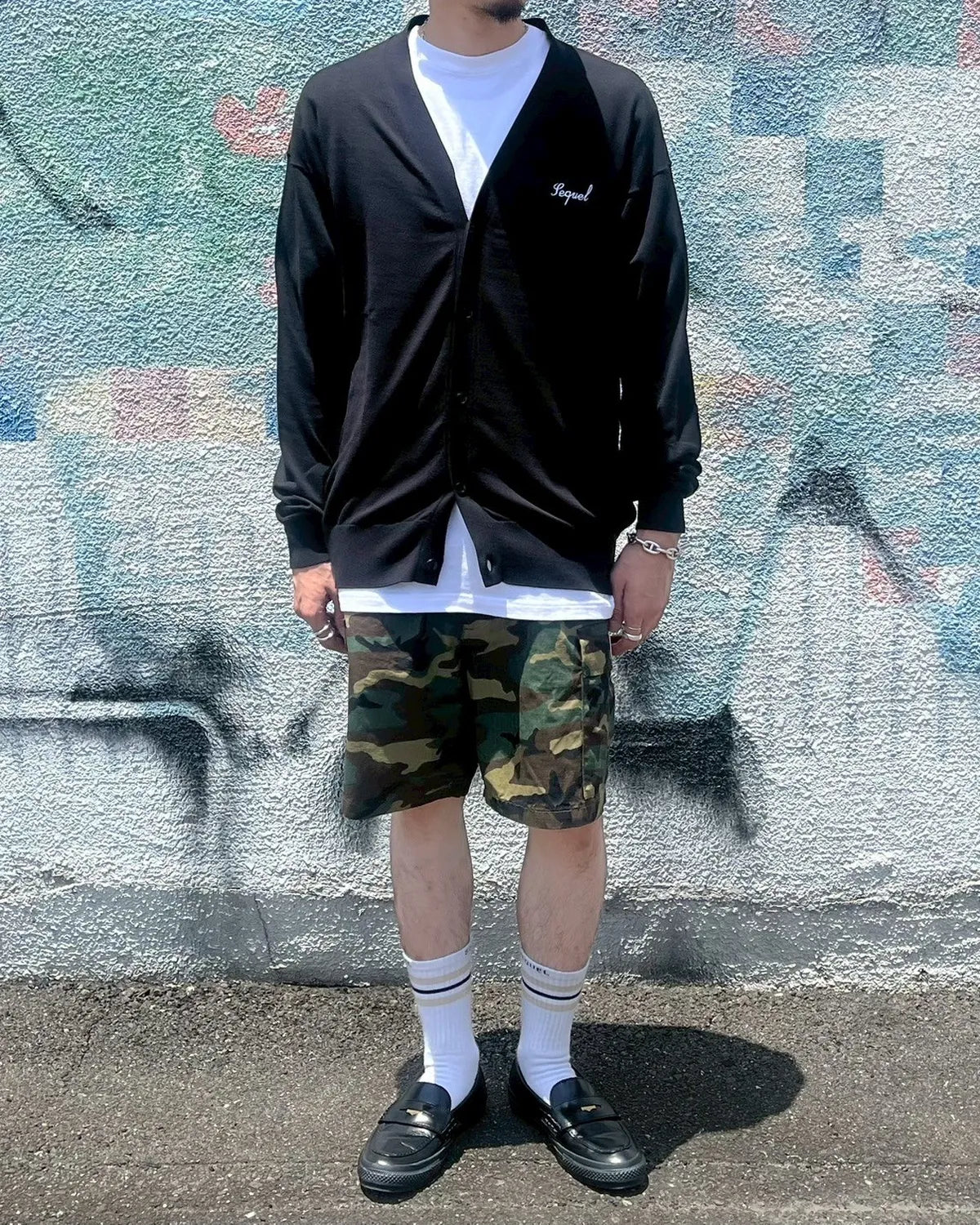 SEQUEL / CARGO SHORTS(TYPE-CS) WOODLAND CAMO (SQ-25SS-SP-02)