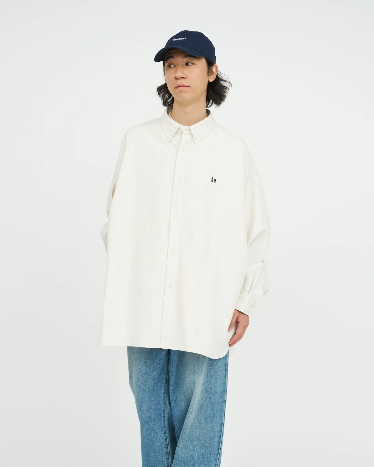FreshService / DRY WASHER POPLIN L/S B.D SHIRT (FSC263-50062)