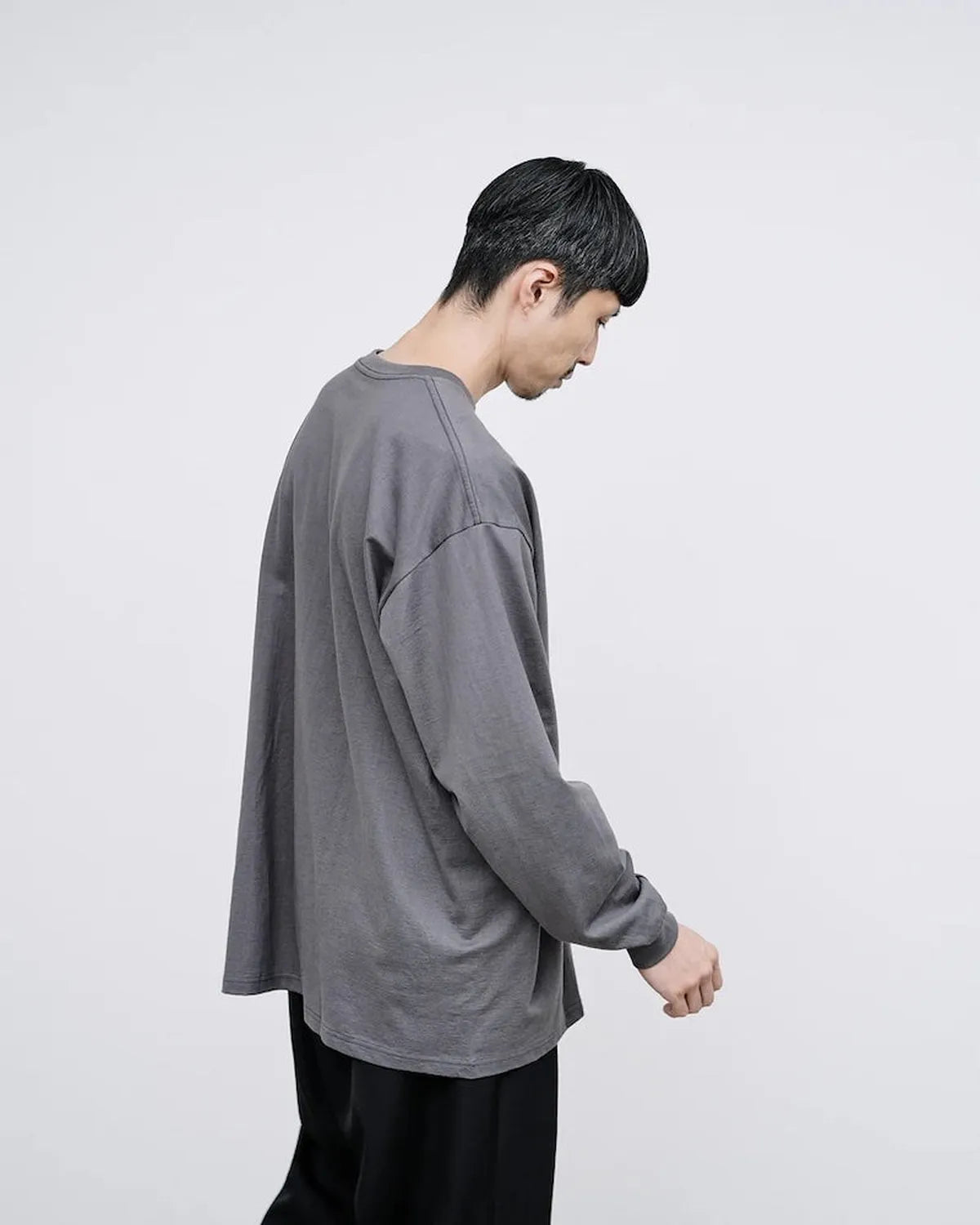 Graphpaper / L/S Oversized Pocket Tee (GU253-70115B)
