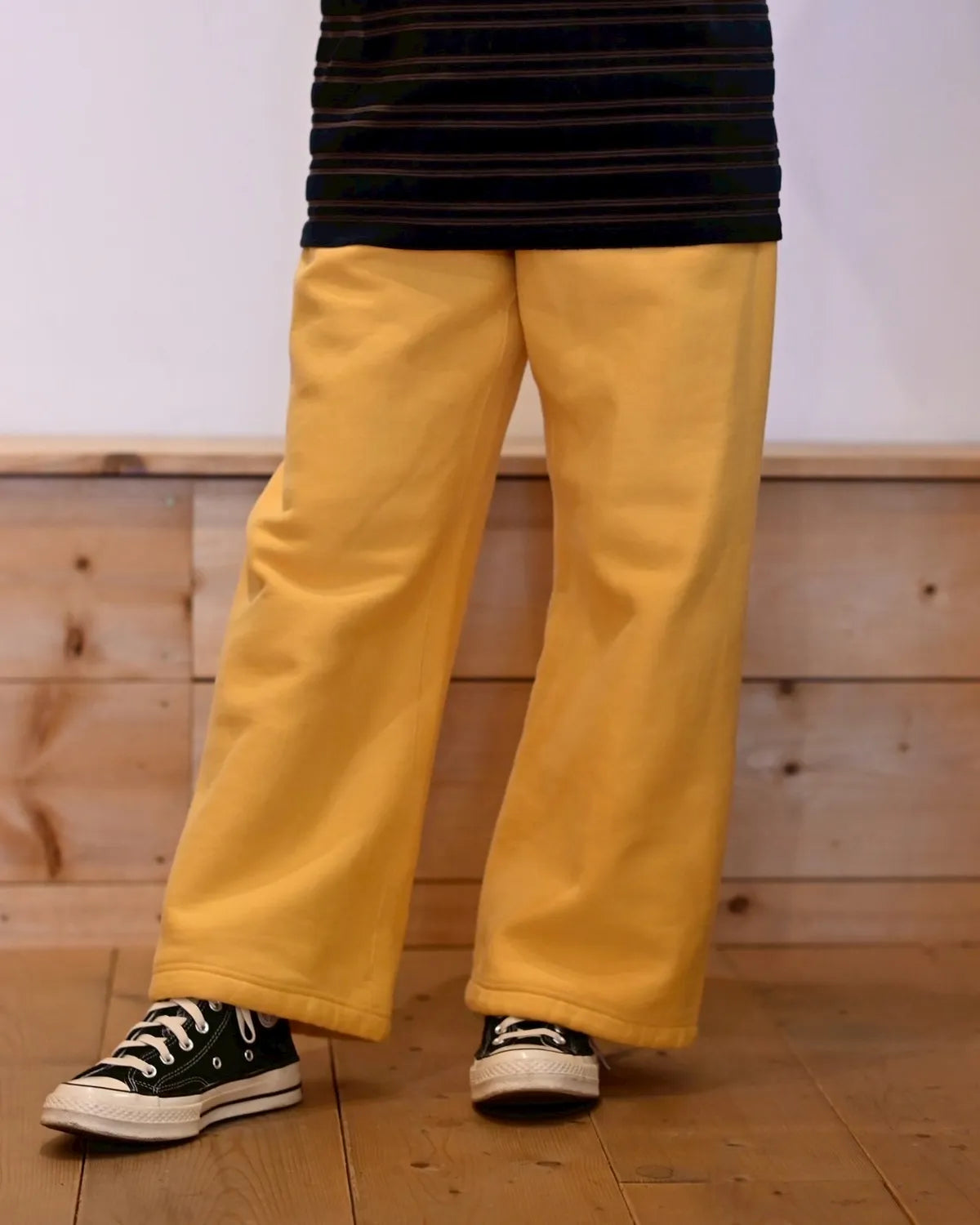 PHEENY / Athletic fleece wide pants (PA25-CS03)
