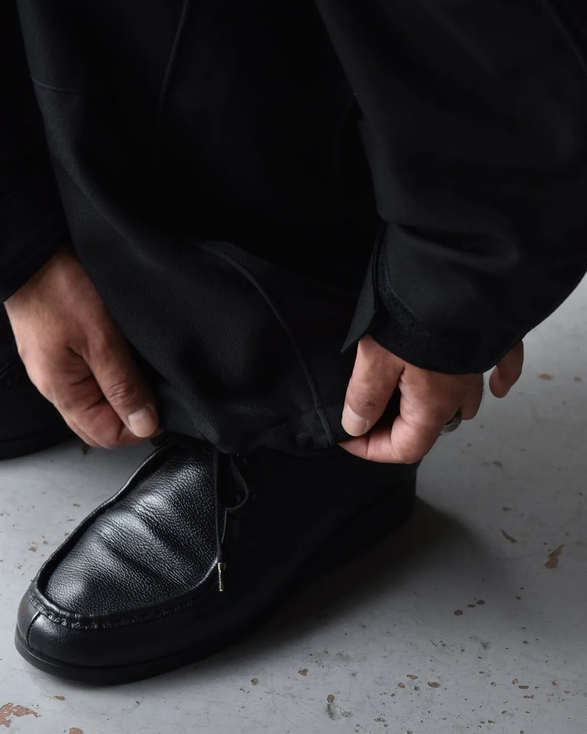 COOTIE PRODUCTIONS® / Polyester Twill Wide Training Pants (CTE-25A105)
