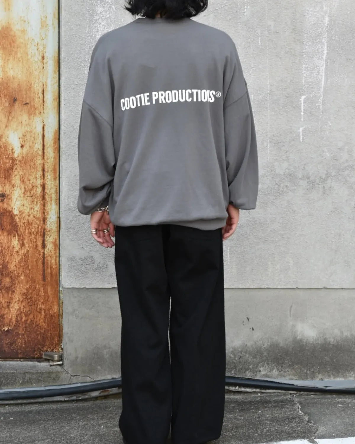 COOTIE PRODUCTIONS® / Dry Tech Oversized Sweat Crew (CTE-25S339)