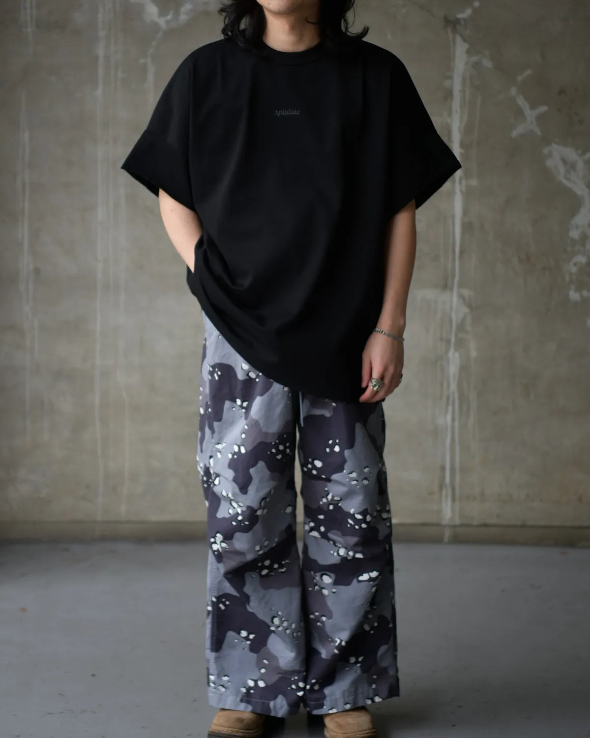 ANTIDOTE BUYERS CLUB / ASIC Heavy Weight Oversized Cutoff Tee (ABCSS26CT03)