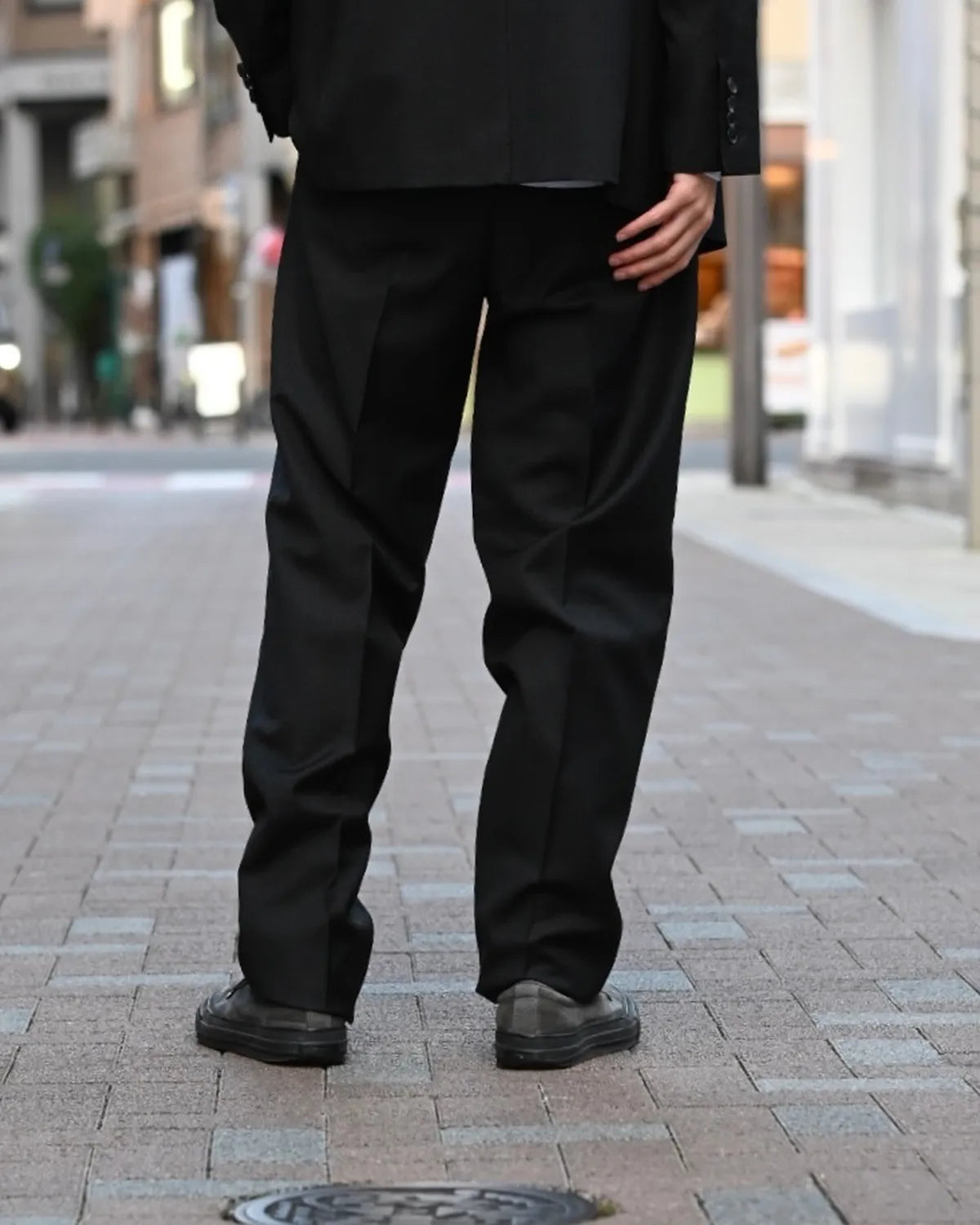 WACKO MARIA × DORMEUIL / SINGLE BREASTED JACKET -TYPE-3- & PLEATED TROUSERS -TYPE-2- (25FW-WMO-SU03)