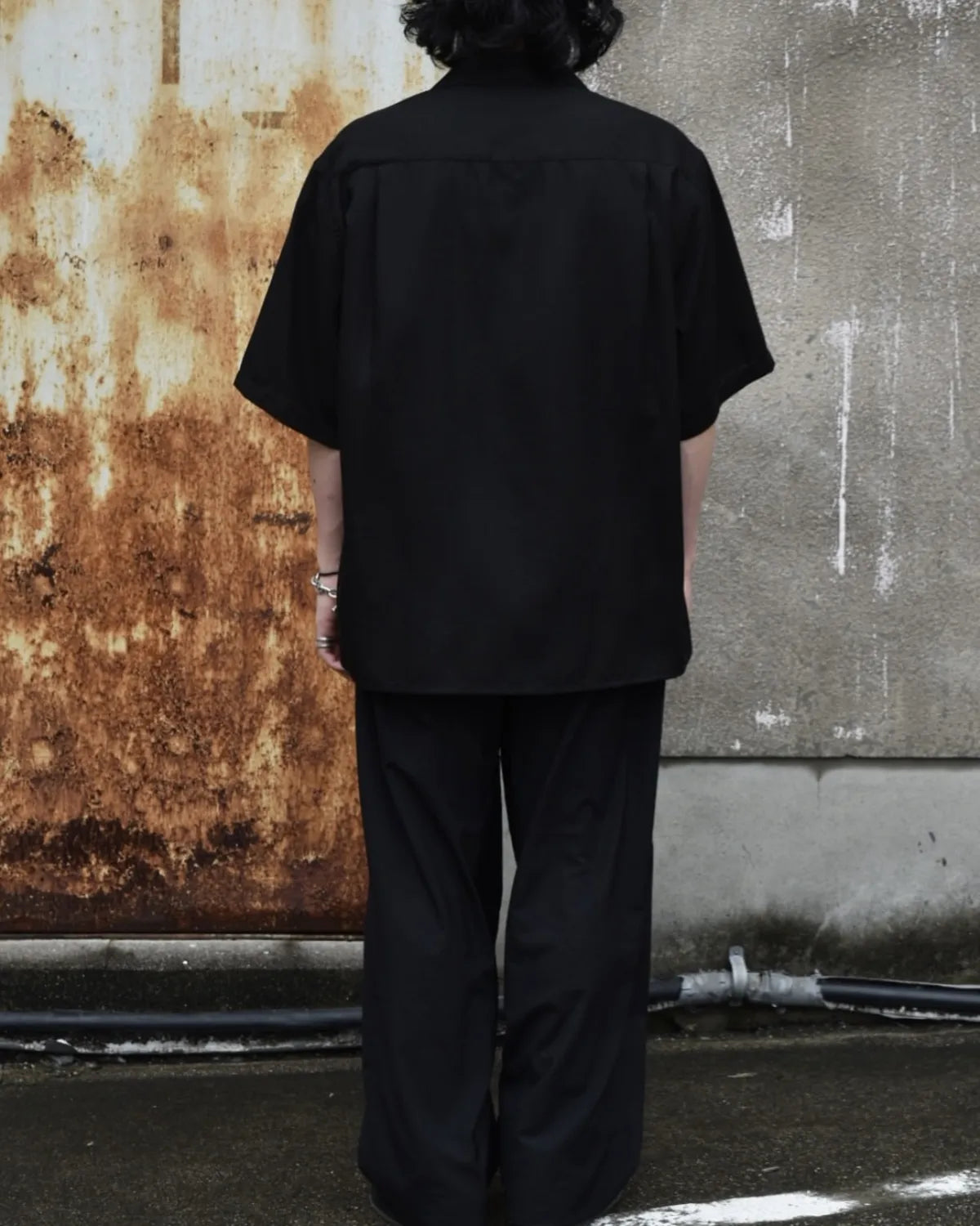 WACKO MARIA × MR.BROTHERS CUT CLUB / SWITCHING SHIRT S/S (MBCC-WM-OC01)
