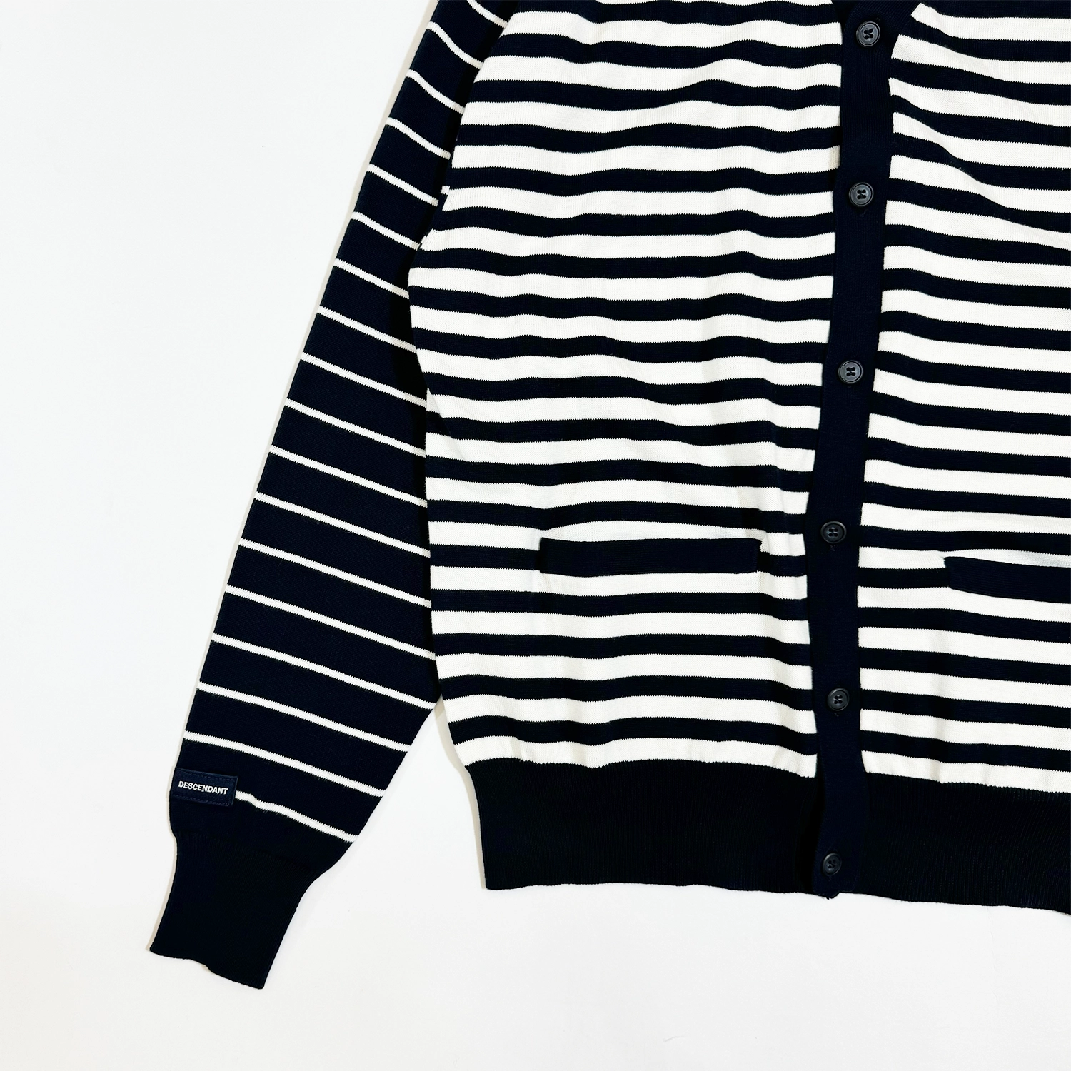 DESCENDANT / MAR DE MER KNIT CARDIGAN