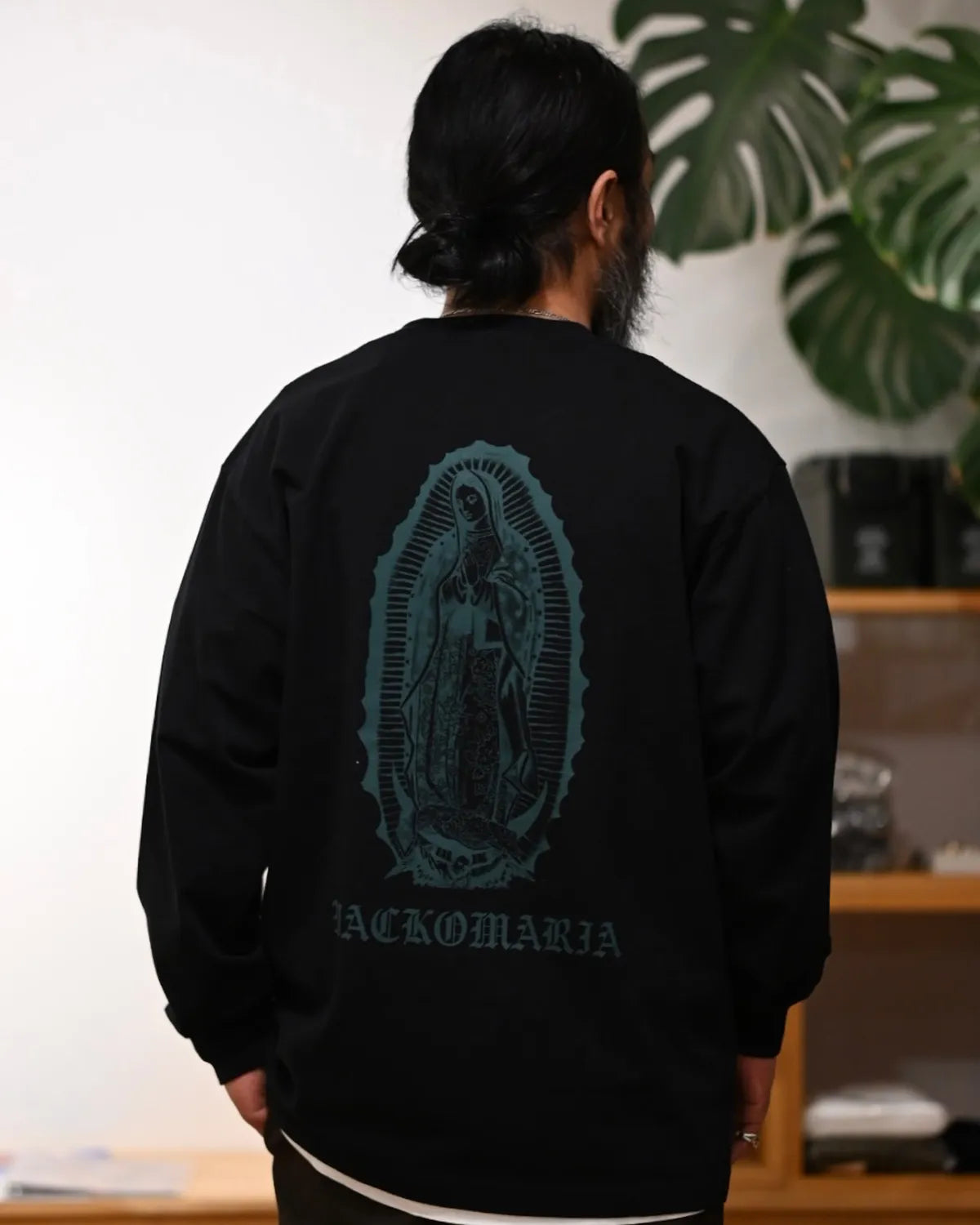 WACKO MARIA / WASHED HEAVY WEIGHT CREW NECK LONG SLEEVE T-SHIRT (26SSE-WMT-LT05)