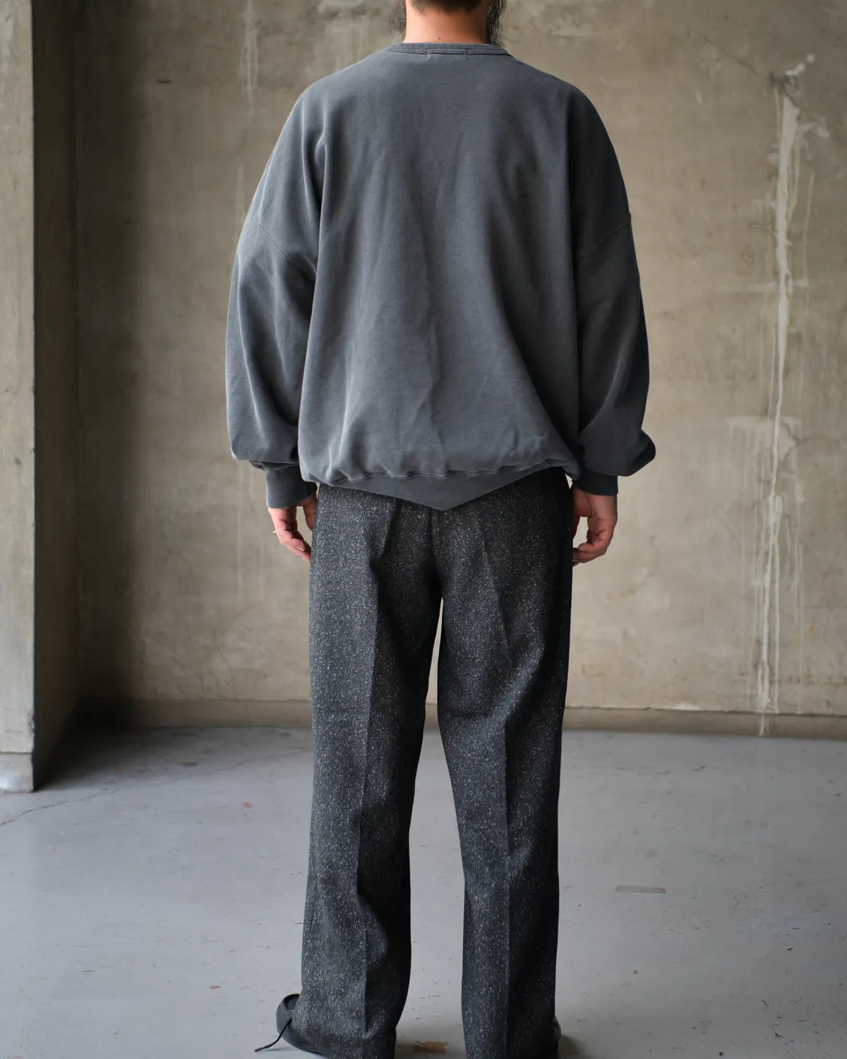 COOTIE PRODUCTIONS® / Chubby SwePigment Dyed Open End Yarn Sweat Crew (CTE-25A311)