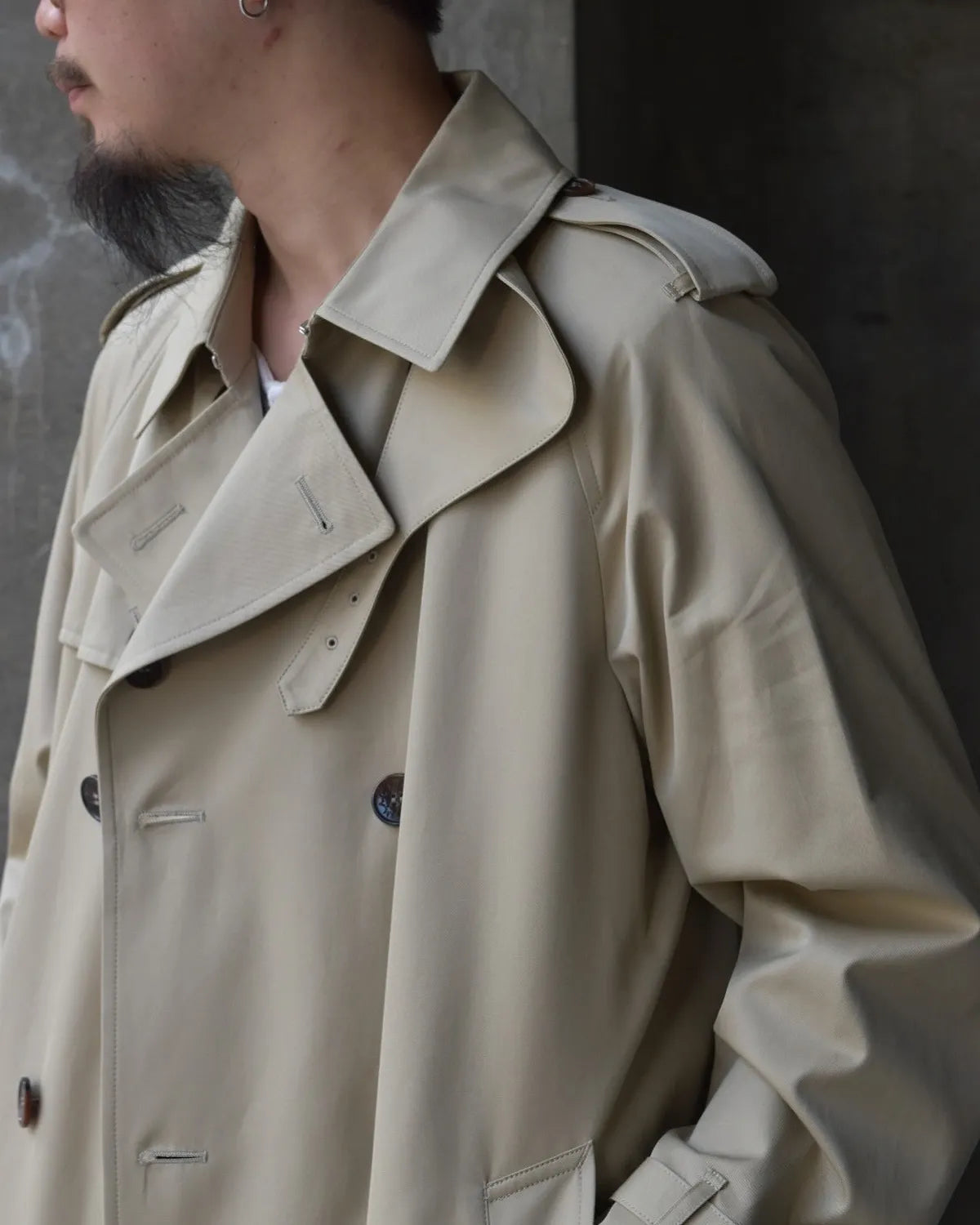 MACKINTOSH / Blanefield Gabardine Double Breasted Trench Coat (G252HI11189FDOC)