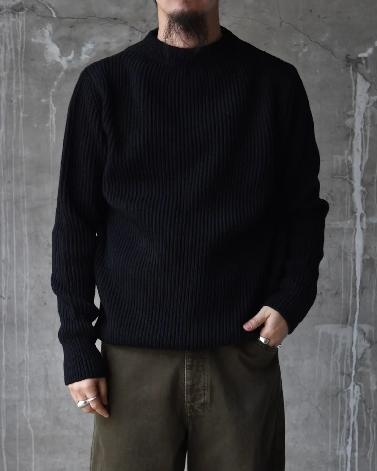 ANDERSEN-ANDERSEN / Navy Crewneck (NC)