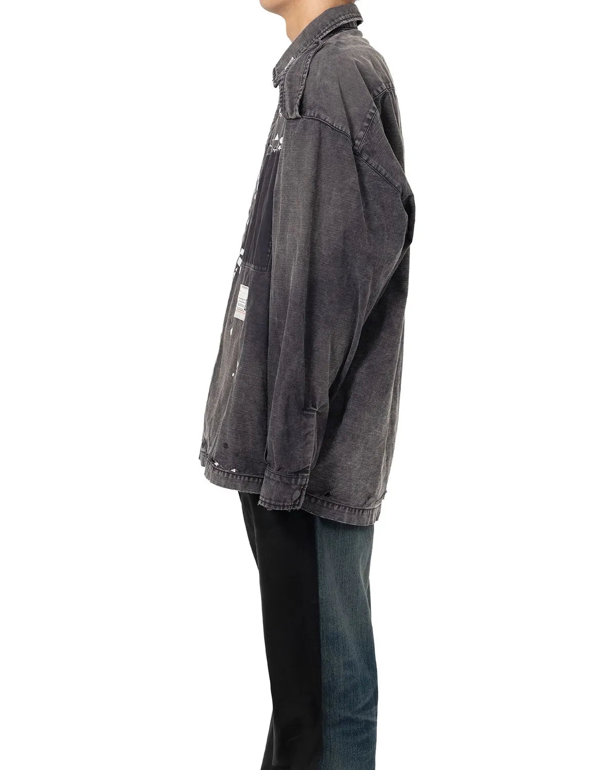 Maison MIHARA YASUHIRO / Embellished Military Shirt (A15SH087)