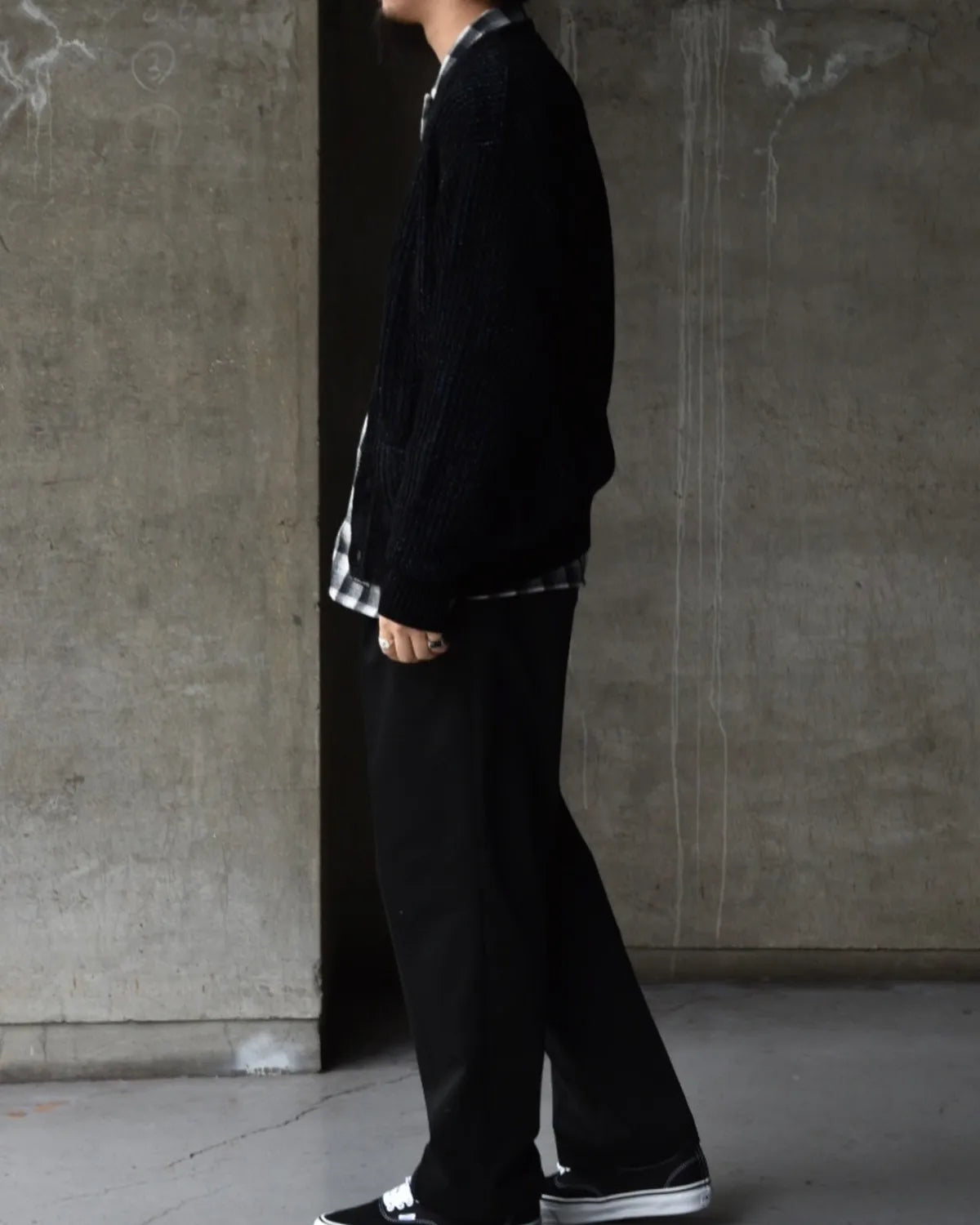 WACKO MARIA / GLITTER CARDIGAN (25FW-WMK-KN04)