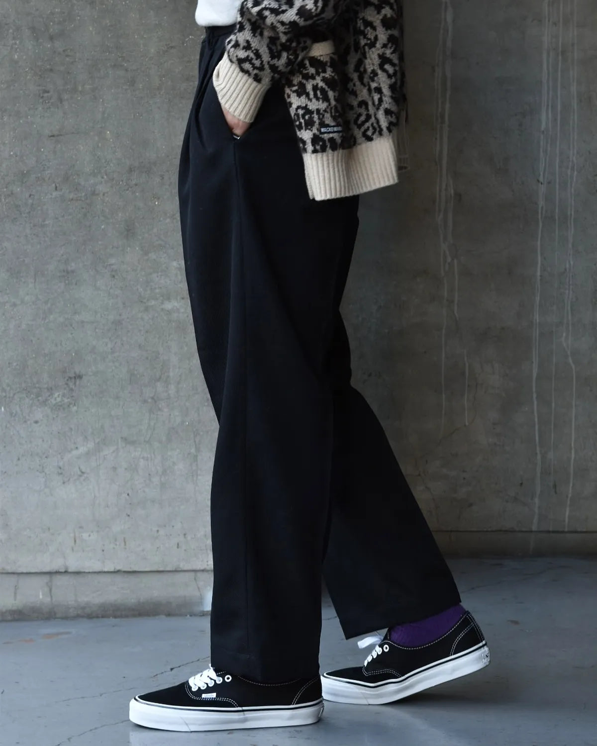 WACKO MARIA / DOUBLE PLEATED CHINO TROUSERS -TYPE-2- (25FW-WMP-PT02)