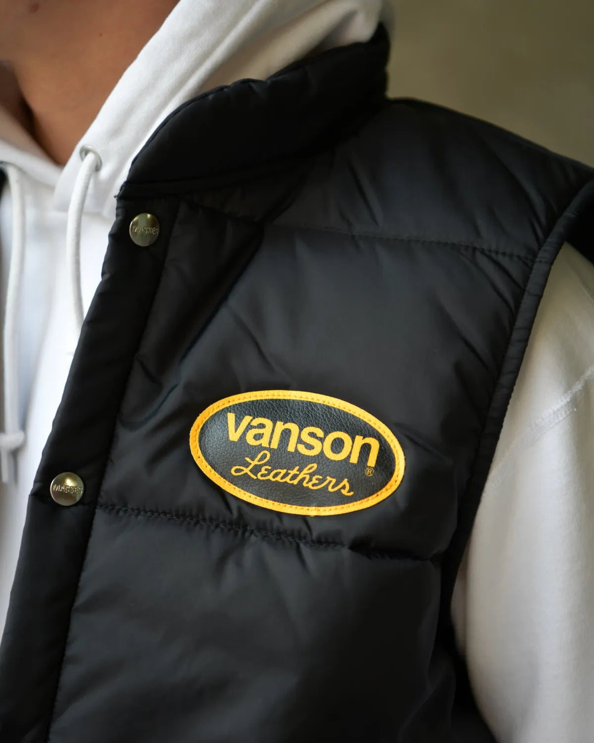 MASSES / VANSON × MASSES NYLON VEST (1259090014)