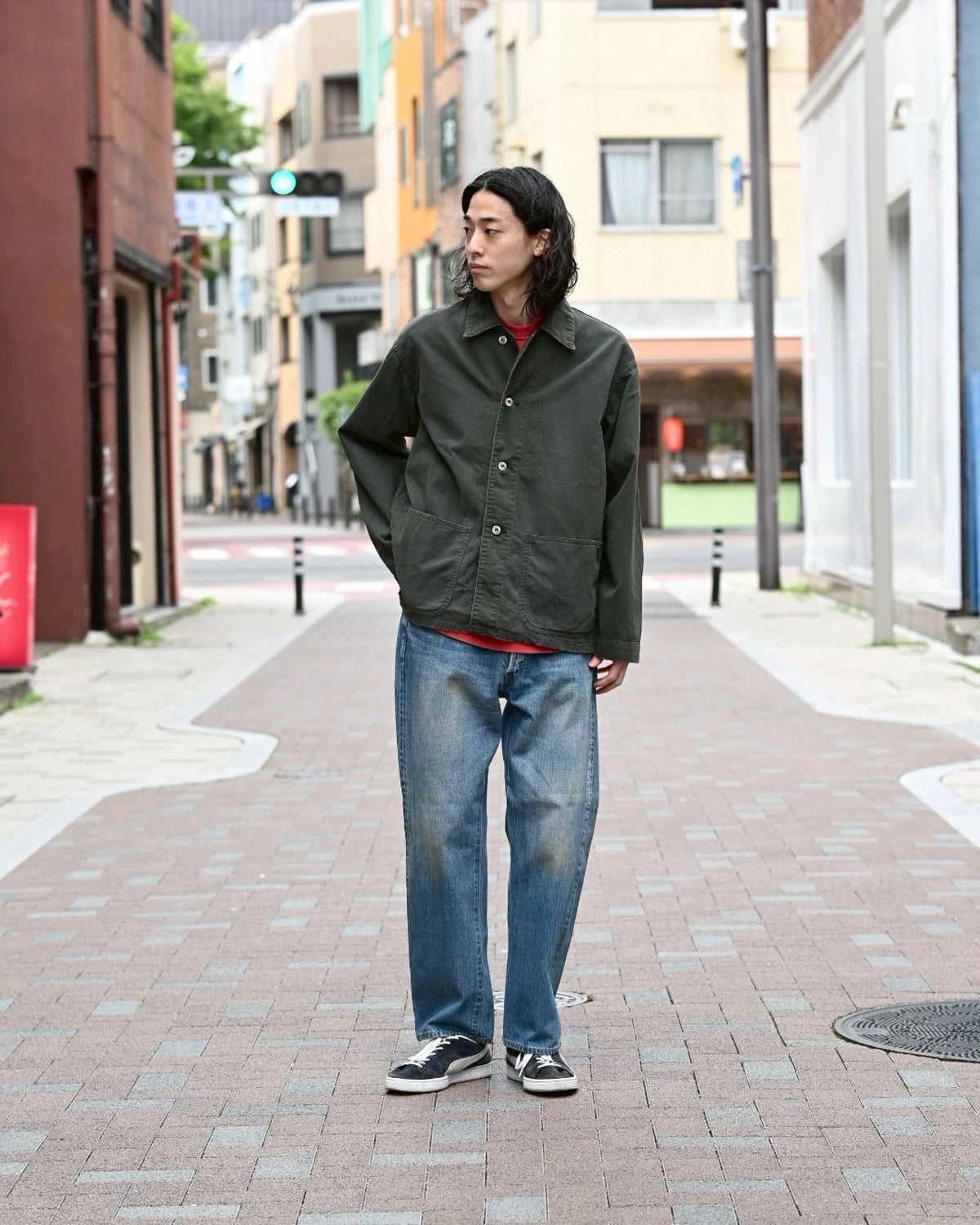 A.PRESSE / No.2 Washed Denim Pants (AP-4008)