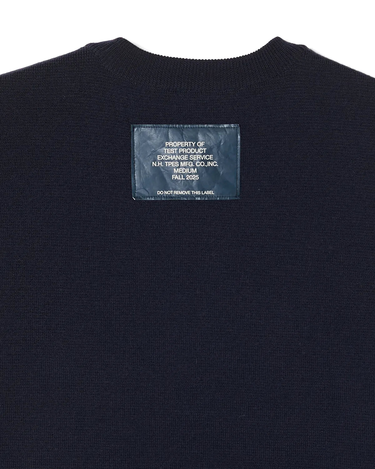 N.HOOLYWOOD TEST PRODUCT EXCHANGE SERVICE / CREW NECK KNIT (9252-KT01-015)