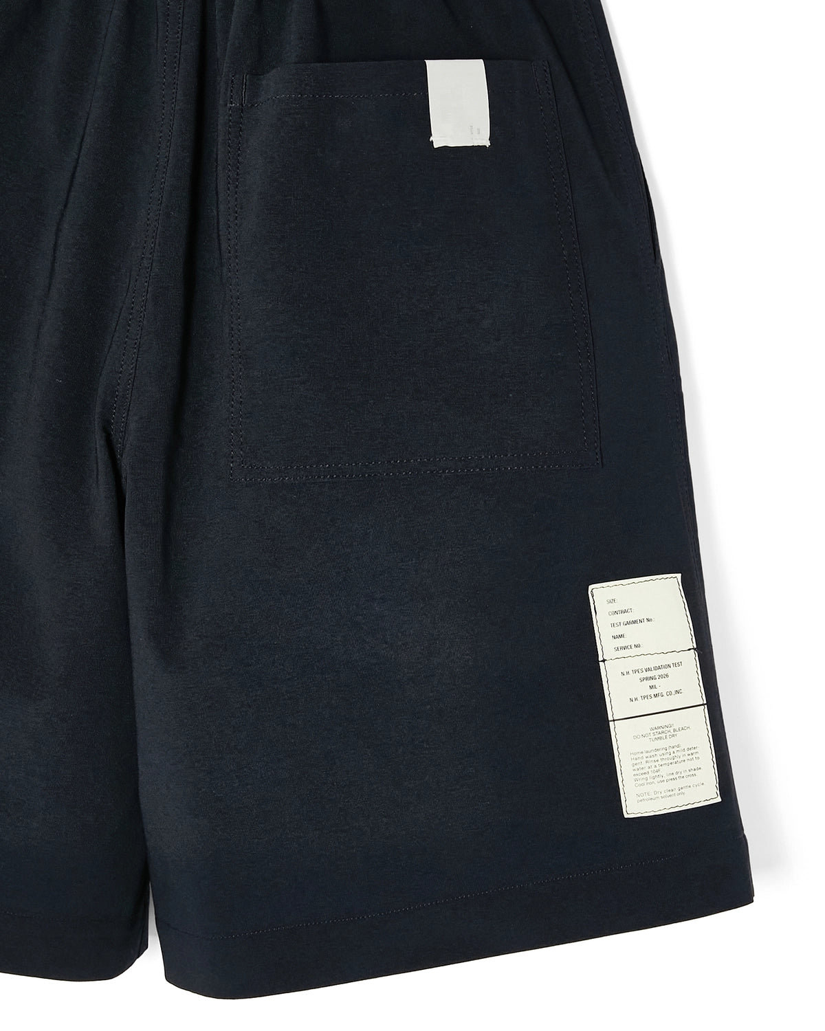 N.HOOLYWOOD TEST PRODUCT EXCHANGE SERVICE / TUCK HALF PANTS (9261-CP54-002)