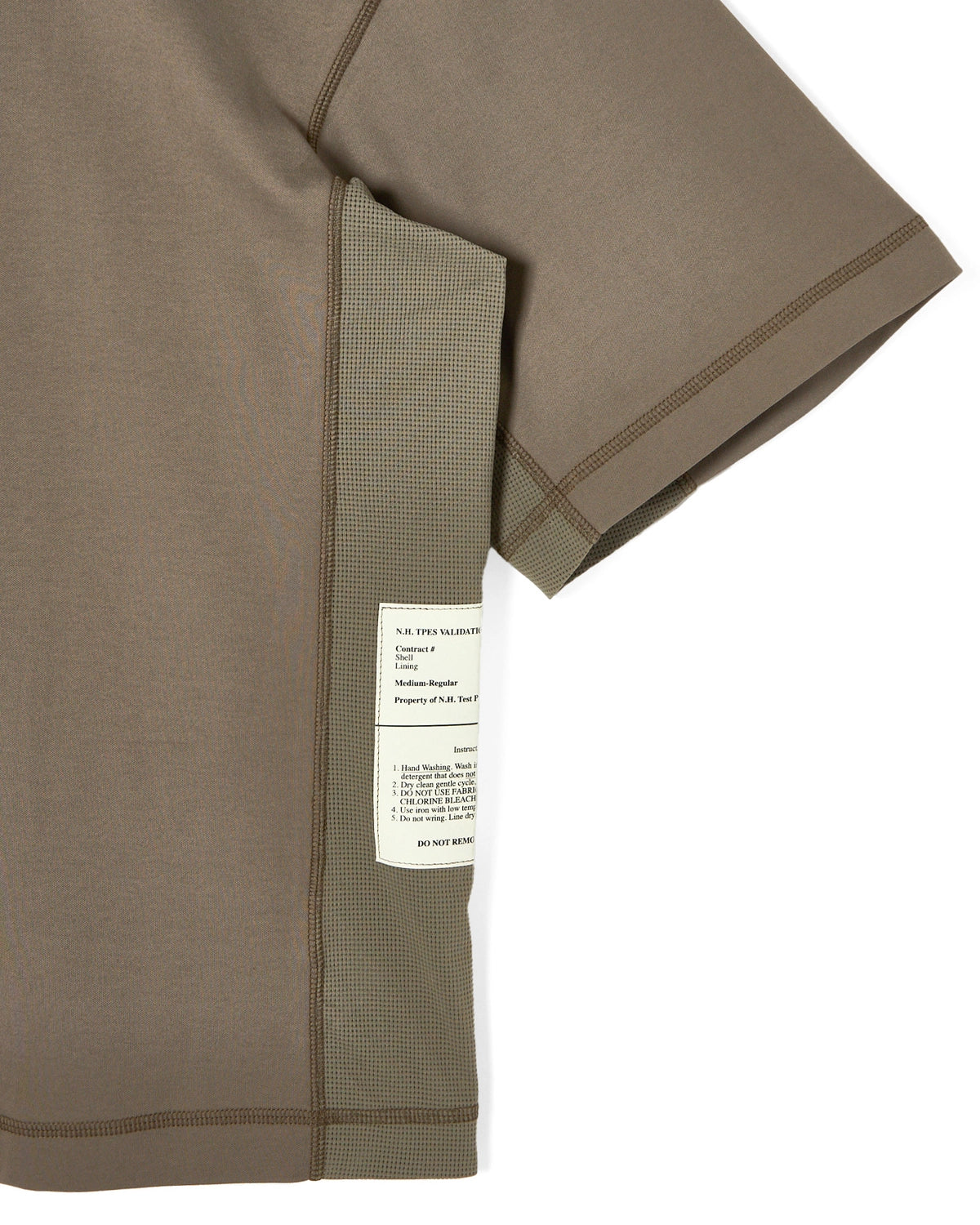 N.HOOLYWOOD TEST PRODUCT EXCHANGE SERVICE / PANELED T-SHIRT (9261-CS55-009)