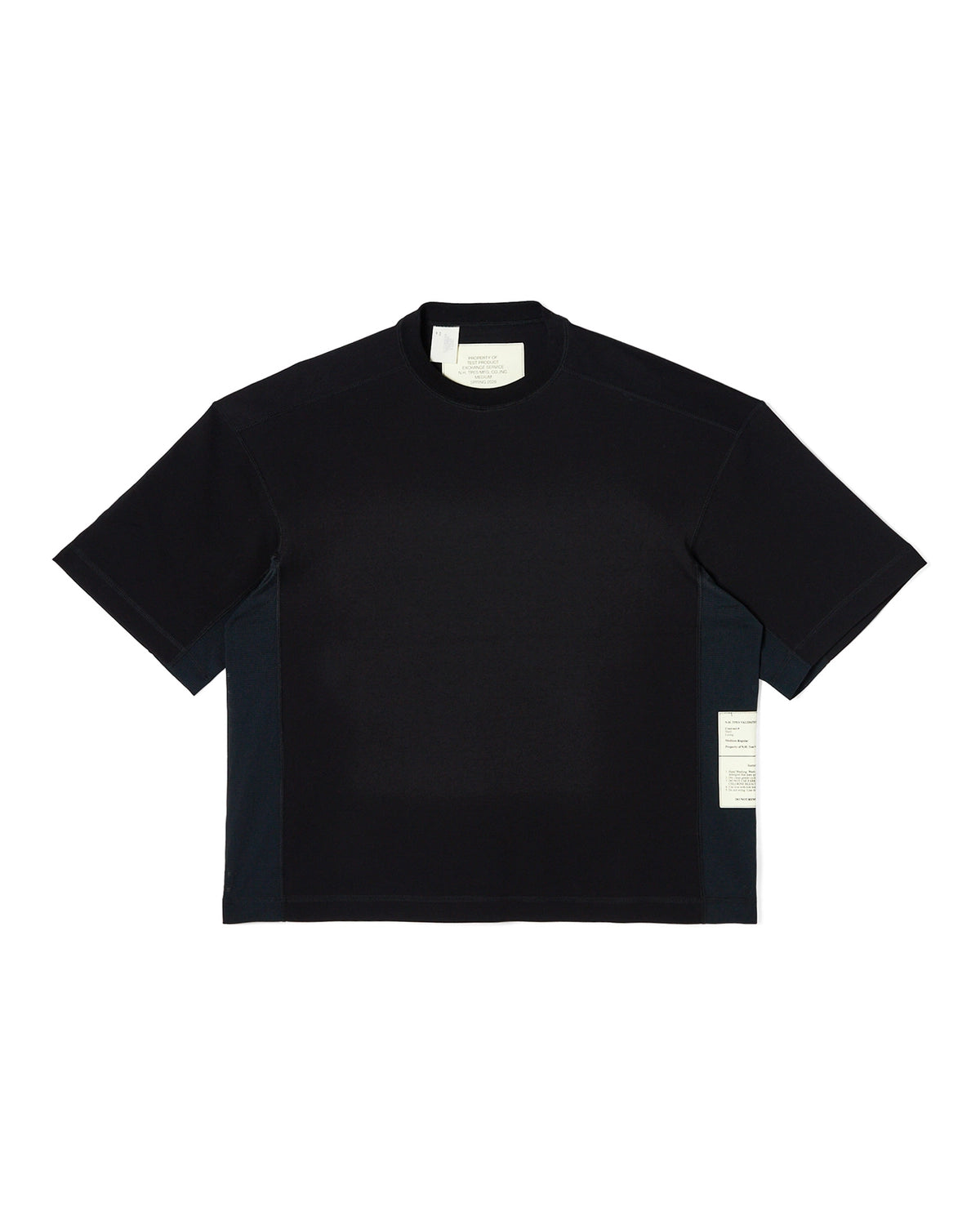 N.HOOLYWOOD TEST PRODUCT EXCHANGE SERVICE / PANELED T-SHIRT (9261-CS55-009)