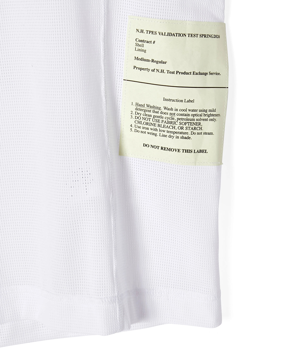 N.HOOLYWOOD TEST PRODUCT EXCHANGE SERVICE / PANELED T-SHIRT (9261-CS55-011)