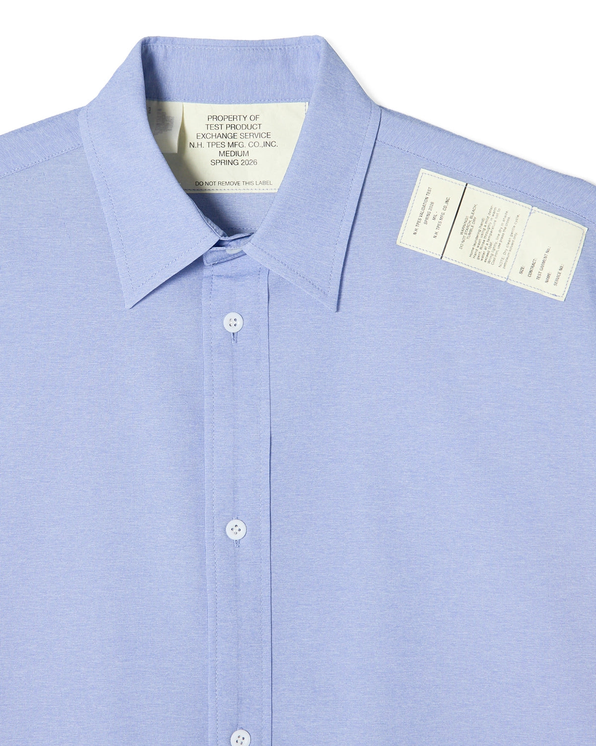 N.HOOLYWOOD TEST PRODUCT EXCHANGE SERVICE / HALF SLEEVE SHIRT (9261-SH50-002)
