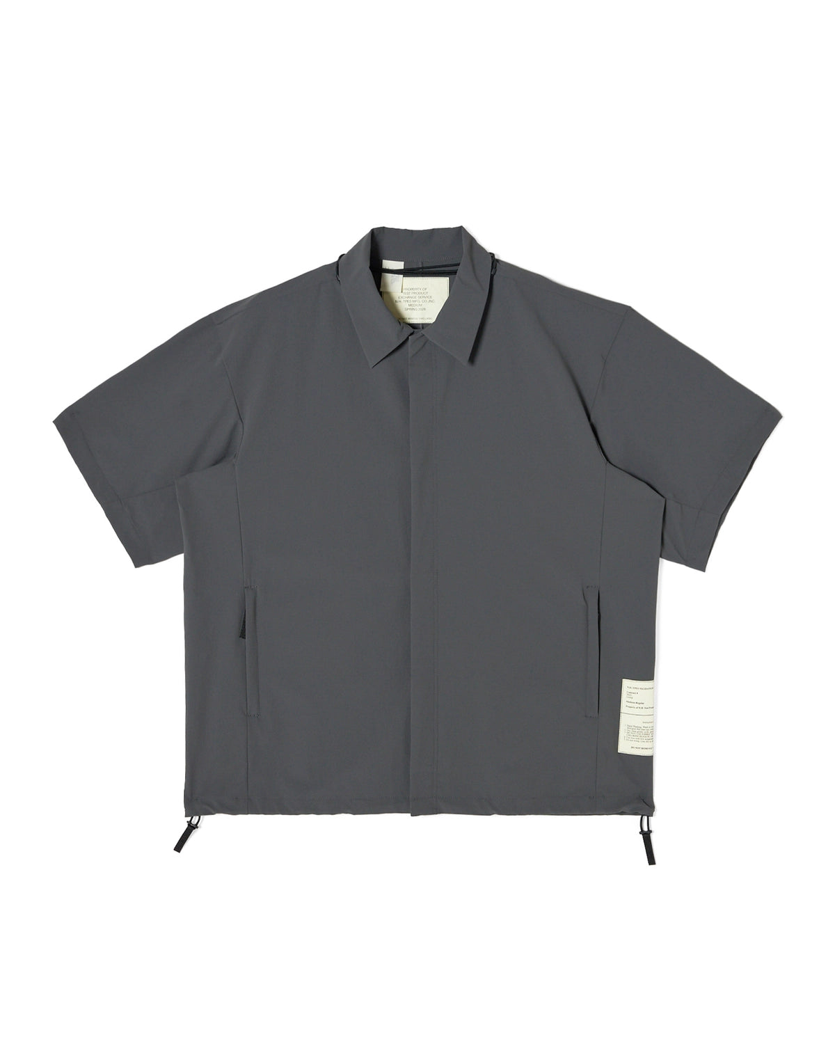 N.HOOLYWOOD TEST PRODUCT EXCHANGE SERVICE / DRAWSTRING SHIRT (9261-SH51-004)
