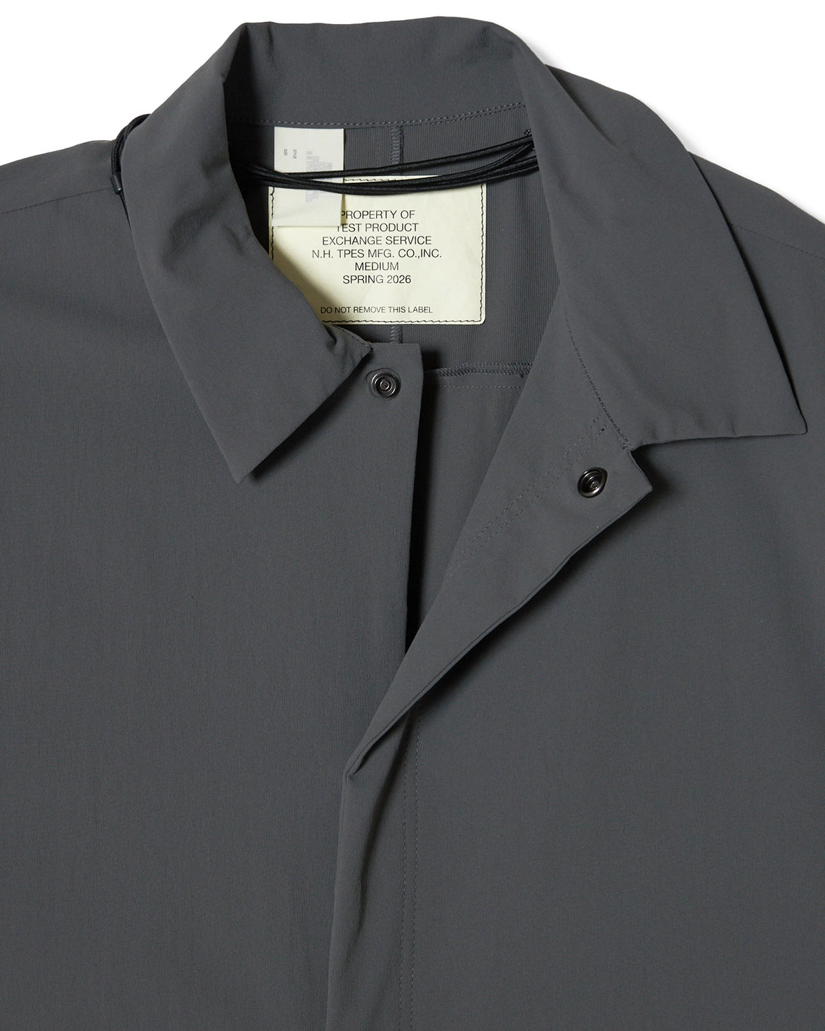 N.HOOLYWOOD TEST PRODUCT EXCHANGE SERVICE / DRAWSTRING SHIRT (9261-SH51-004)