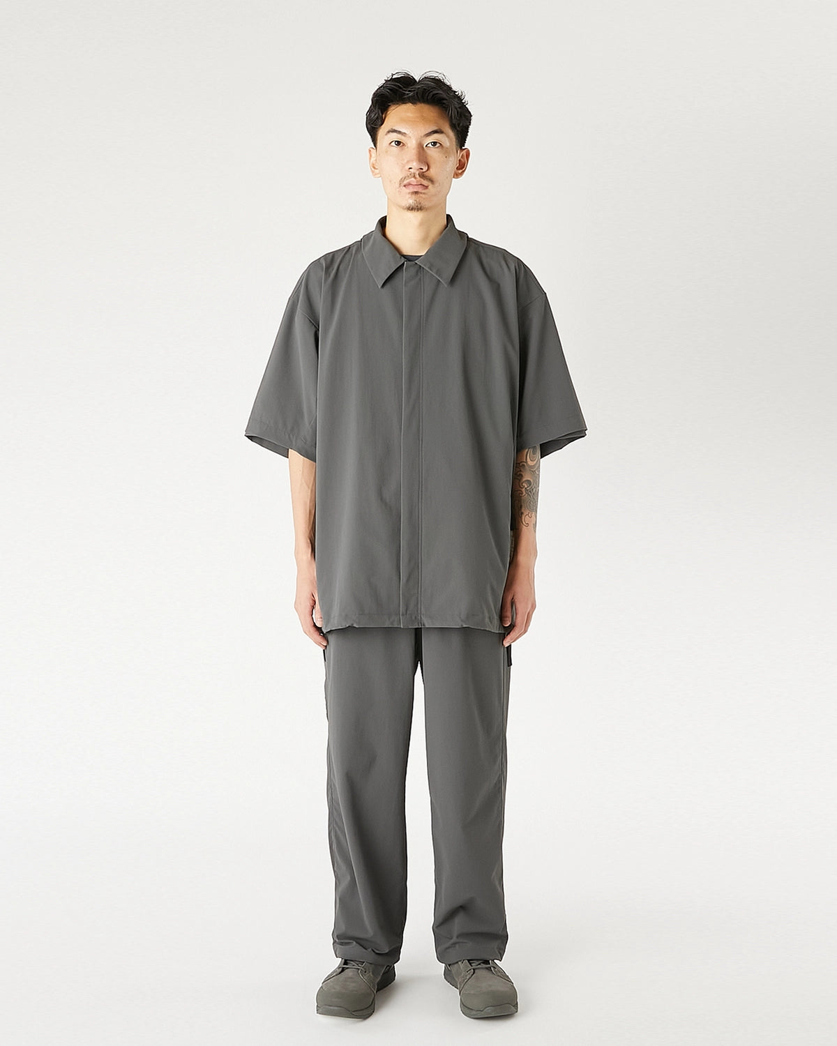 N.HOOLYWOOD TEST PRODUCT EXCHANGE SERVICE / DRAWSTRING SHIRT (9261-SH51-004)
