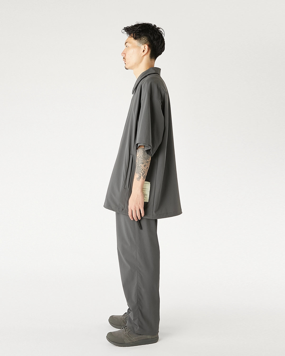 N.HOOLYWOOD TEST PRODUCT EXCHANGE SERVICE / DRAWSTRING SHIRT (9261-SH51-004)