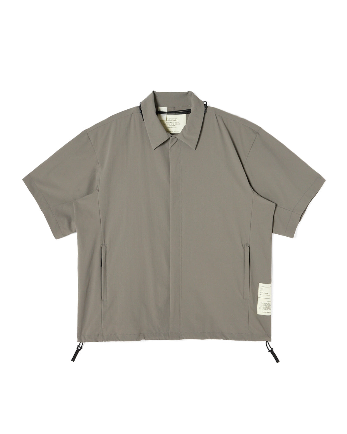 N.HOOLYWOOD TEST PRODUCT EXCHANGE SERVICE / DRAWSTRING SHIRT (9261-SH51-004)