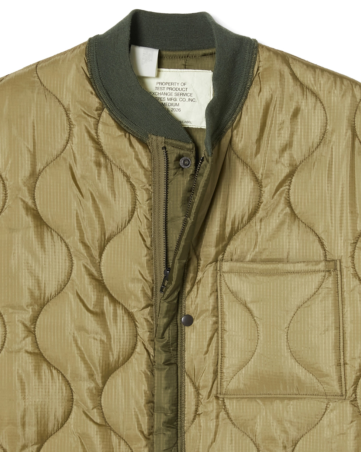 N.HOOLYWOOD TEST PRODUCT EXCHANGE SERVICE / QUILTED JACKET (9262-BL01-003)