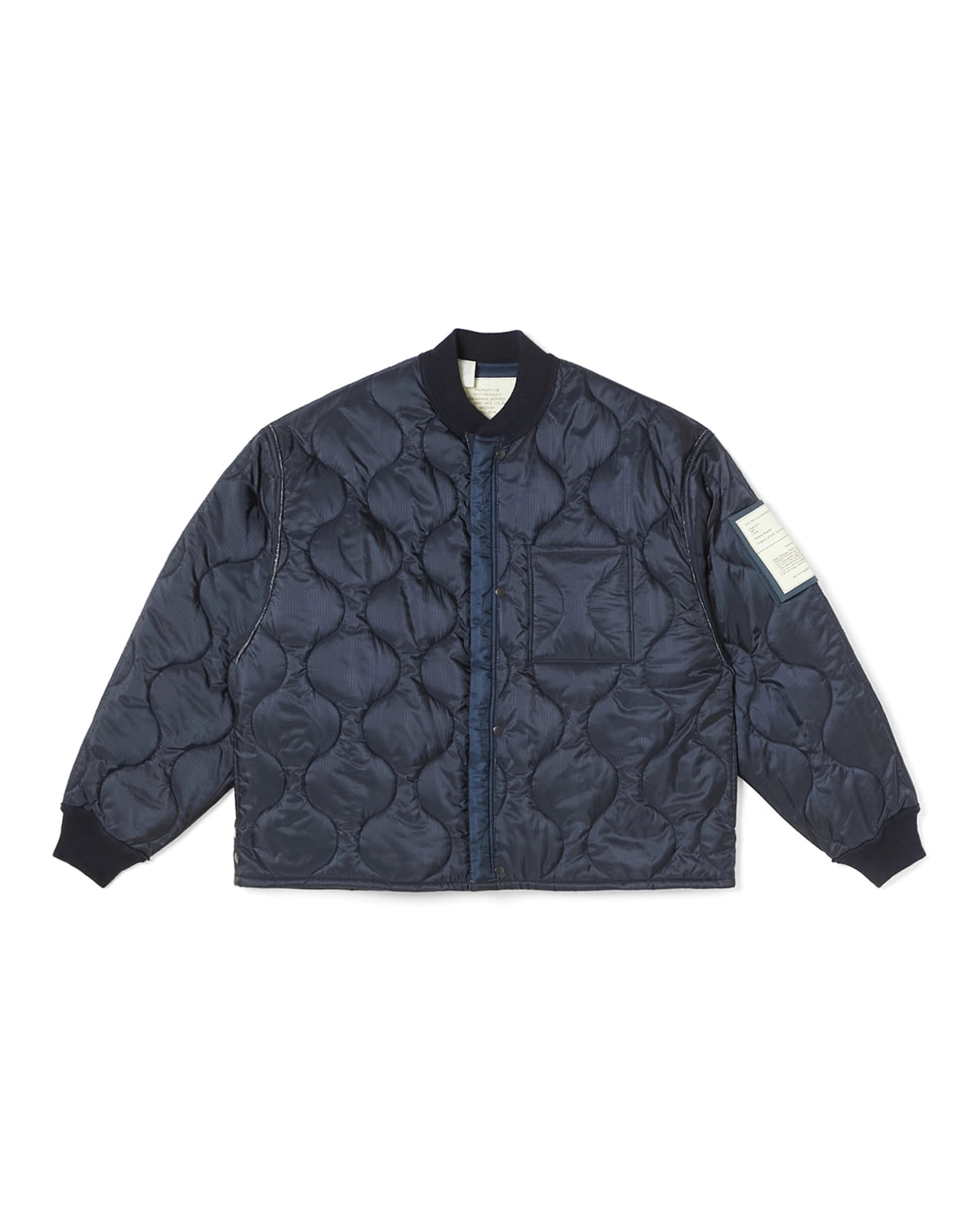 N.HOOLYWOOD TEST PRODUCT EXCHANGE SERVICE / QUILTED JACKET (9262-BL01-003)