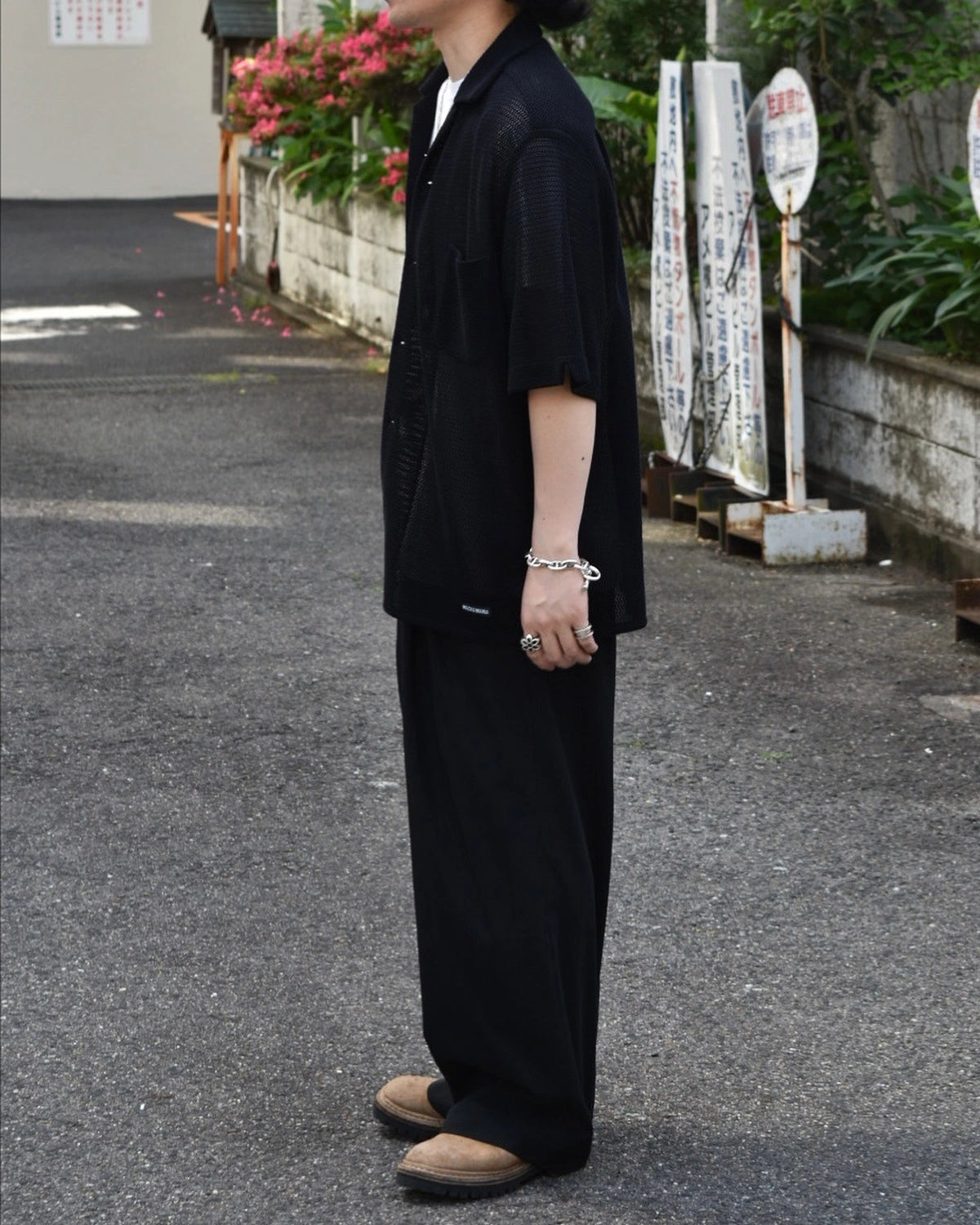 WACKO MARIA / KNIT SHIRT (25SS-WMK-KN24)