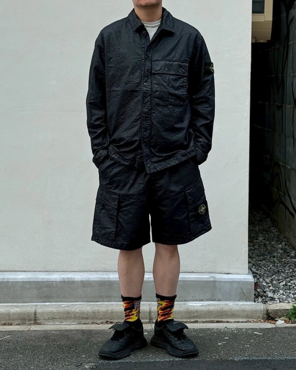 STONE ISLAND / BERMUDA LOOSE WIDE LEG (L1S15L100001S0069)